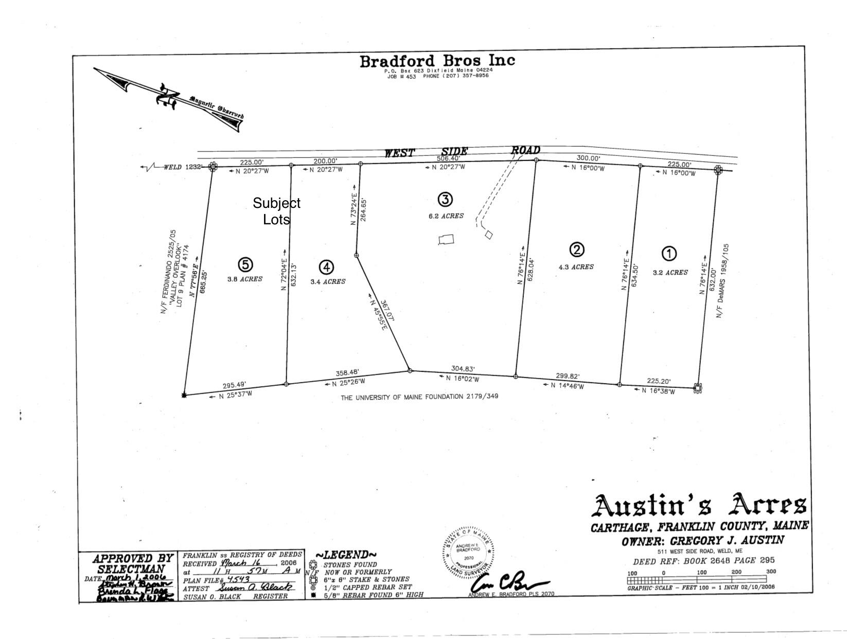 0-4-5 W Side Road Carthage ME 04285