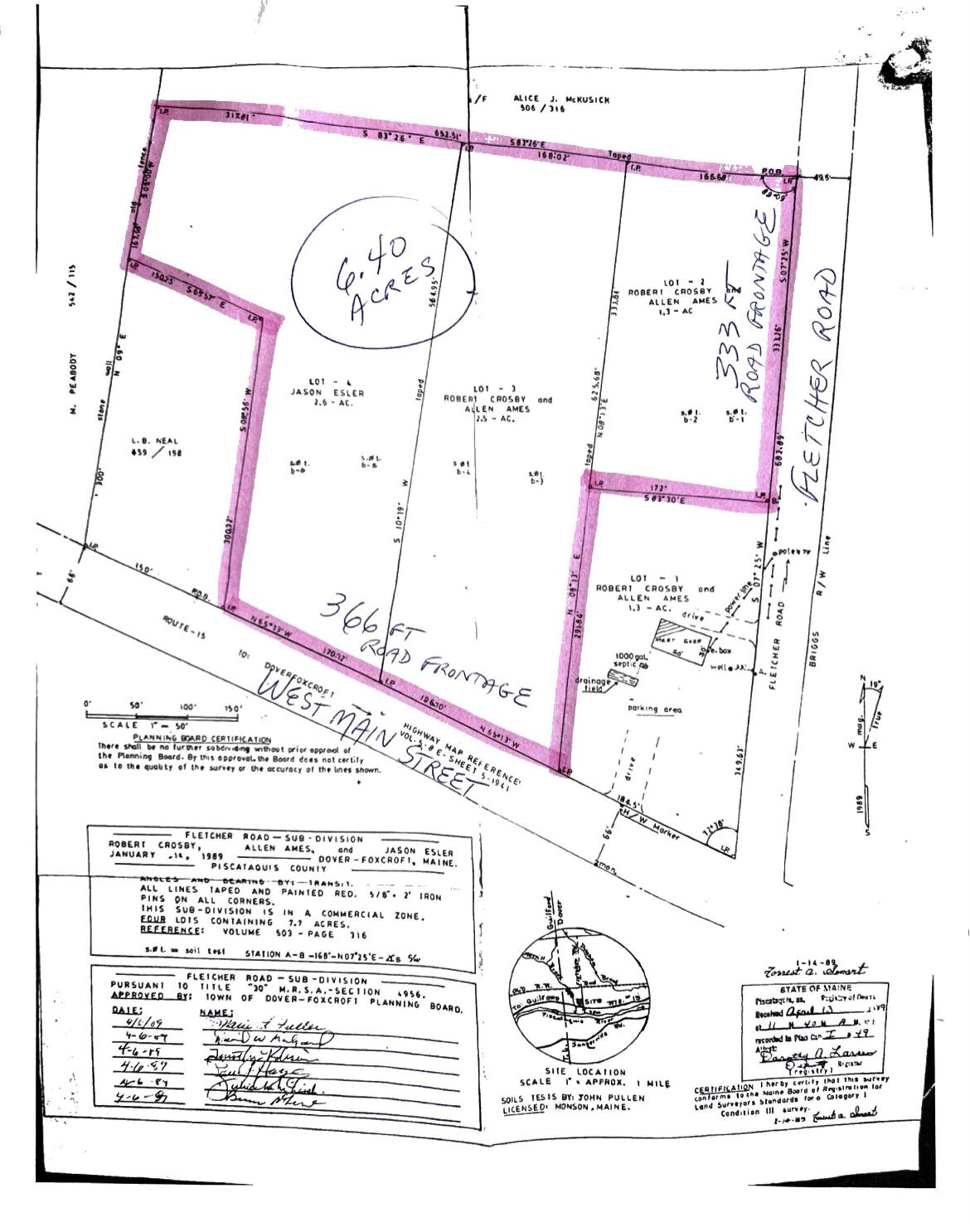 Tbd W Main Street Dover-foxcroft ME 04426