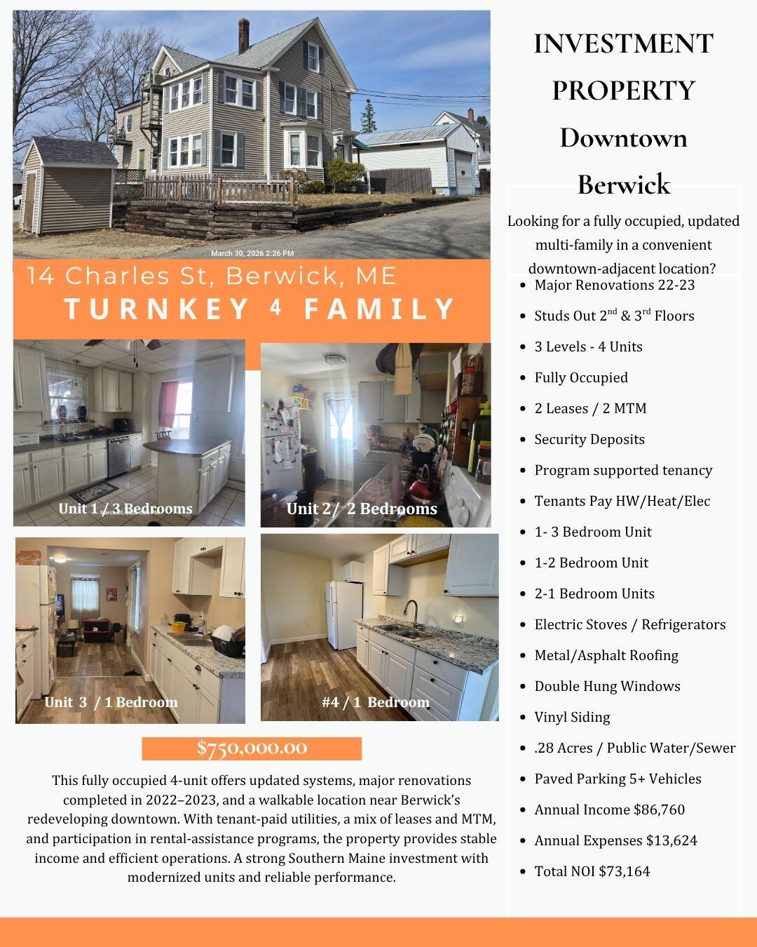 14 Charles Street Berwick ME 03901