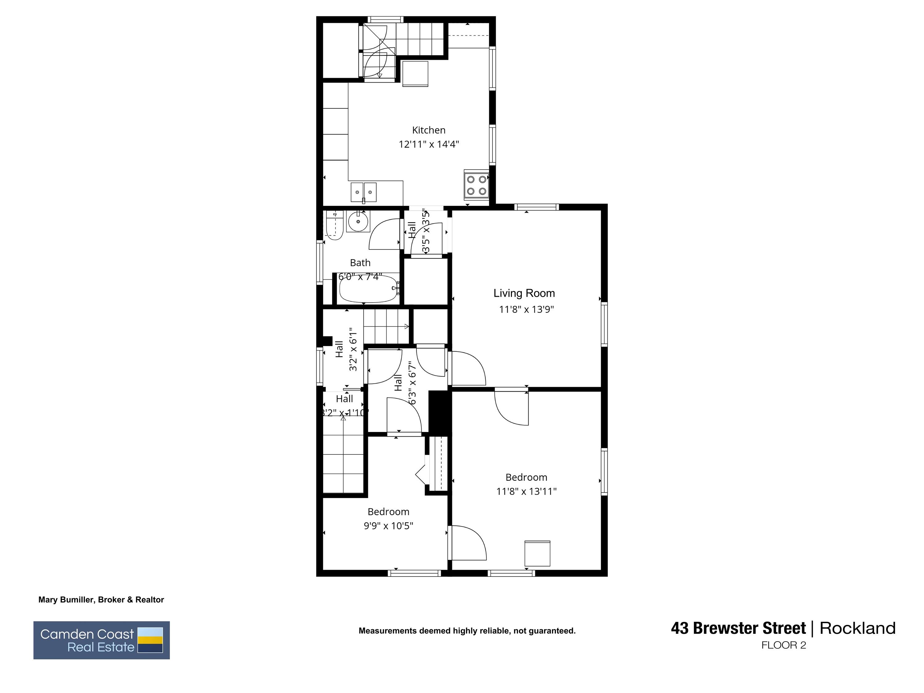 43 Brewster Street Rockland ME 04841