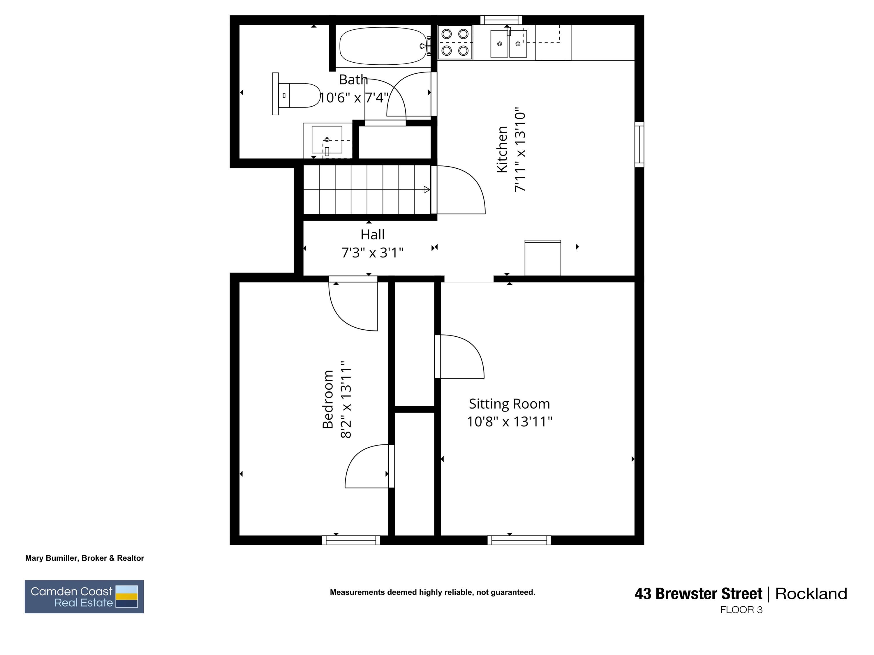 43 Brewster Street Rockland ME 04841