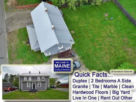 29 Columbia Street Houlton ME 04730