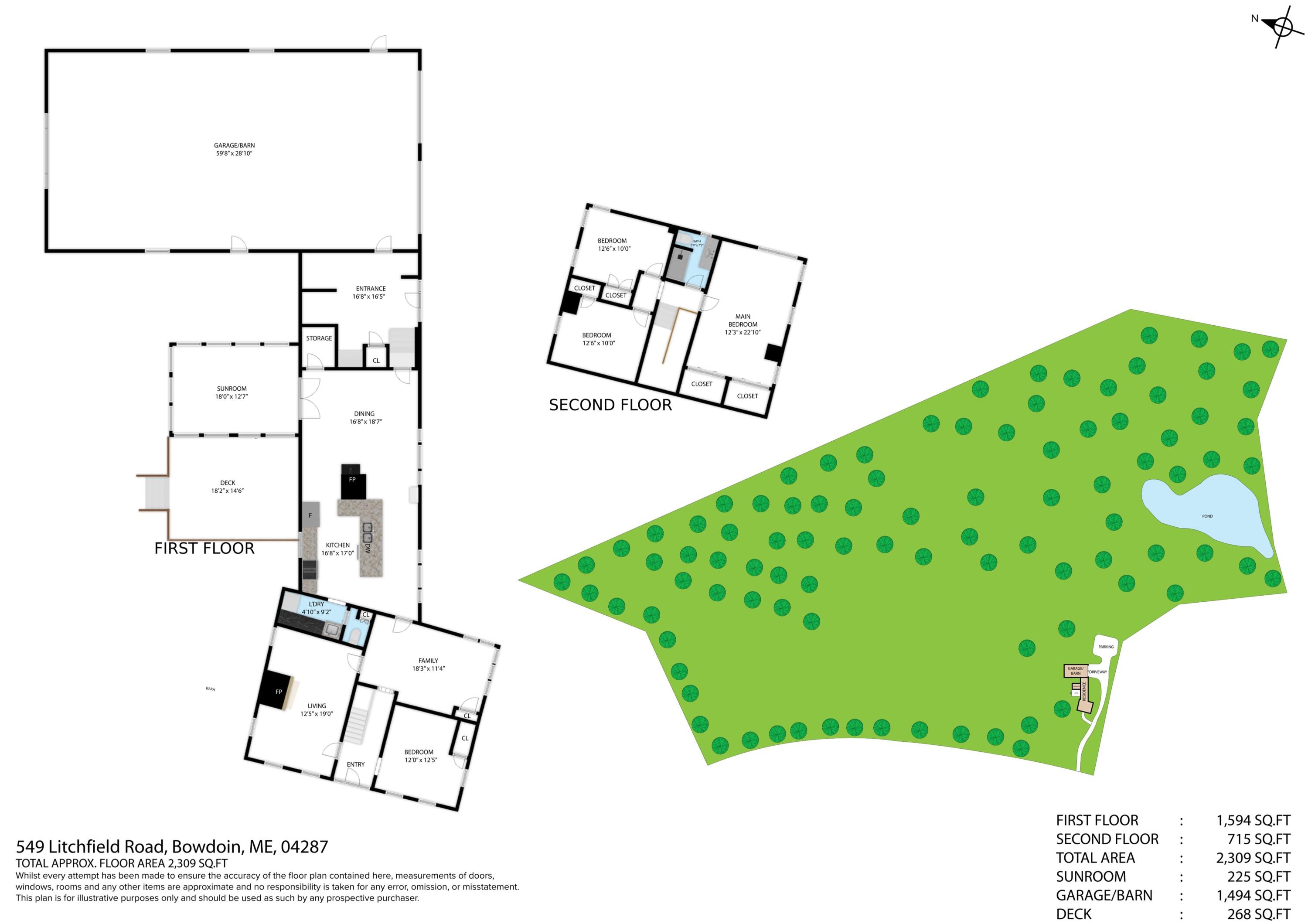 549 Litchfield Road Bowdoin ME 04287