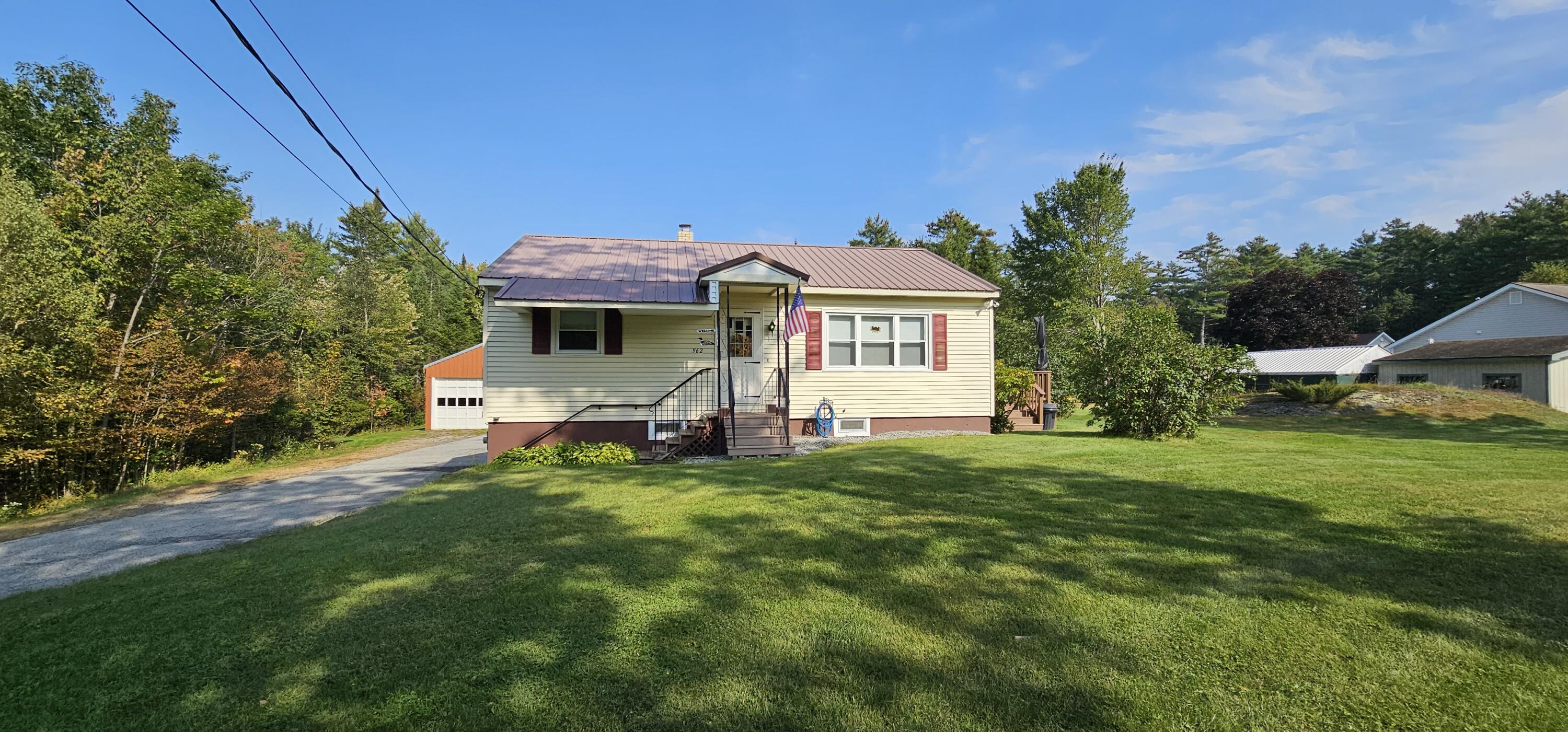 962 Sawyer Road Greene Maine Real Estate Listing MLS 1573241