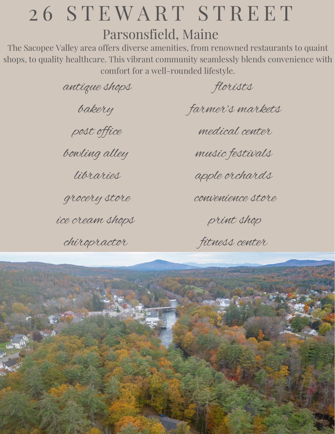 26 Stewart Street Parsonsfield ME 04047