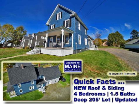 19 Smyrna Street Houlton ME 04730