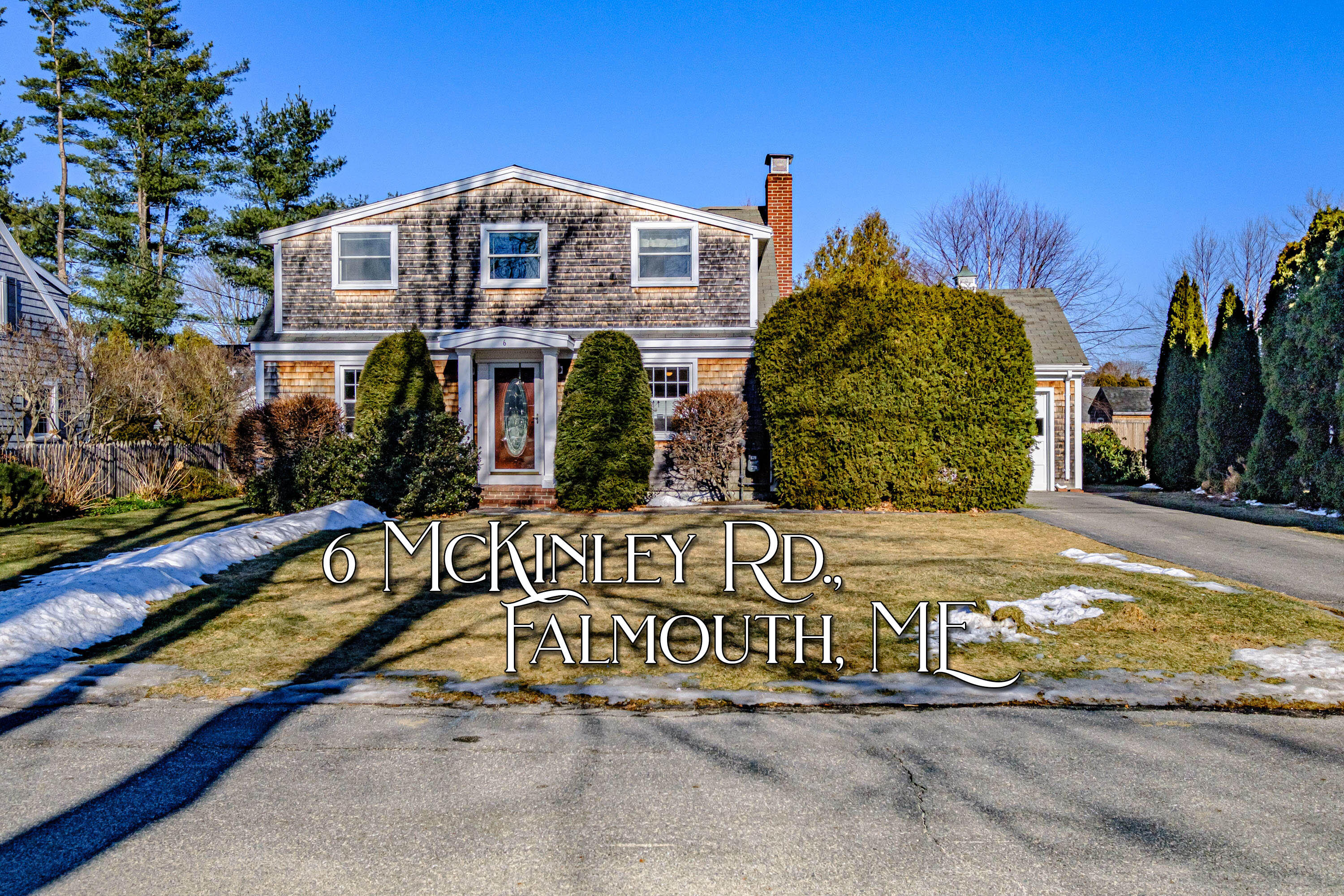6 Mckinley Road Falmouth ME 04105