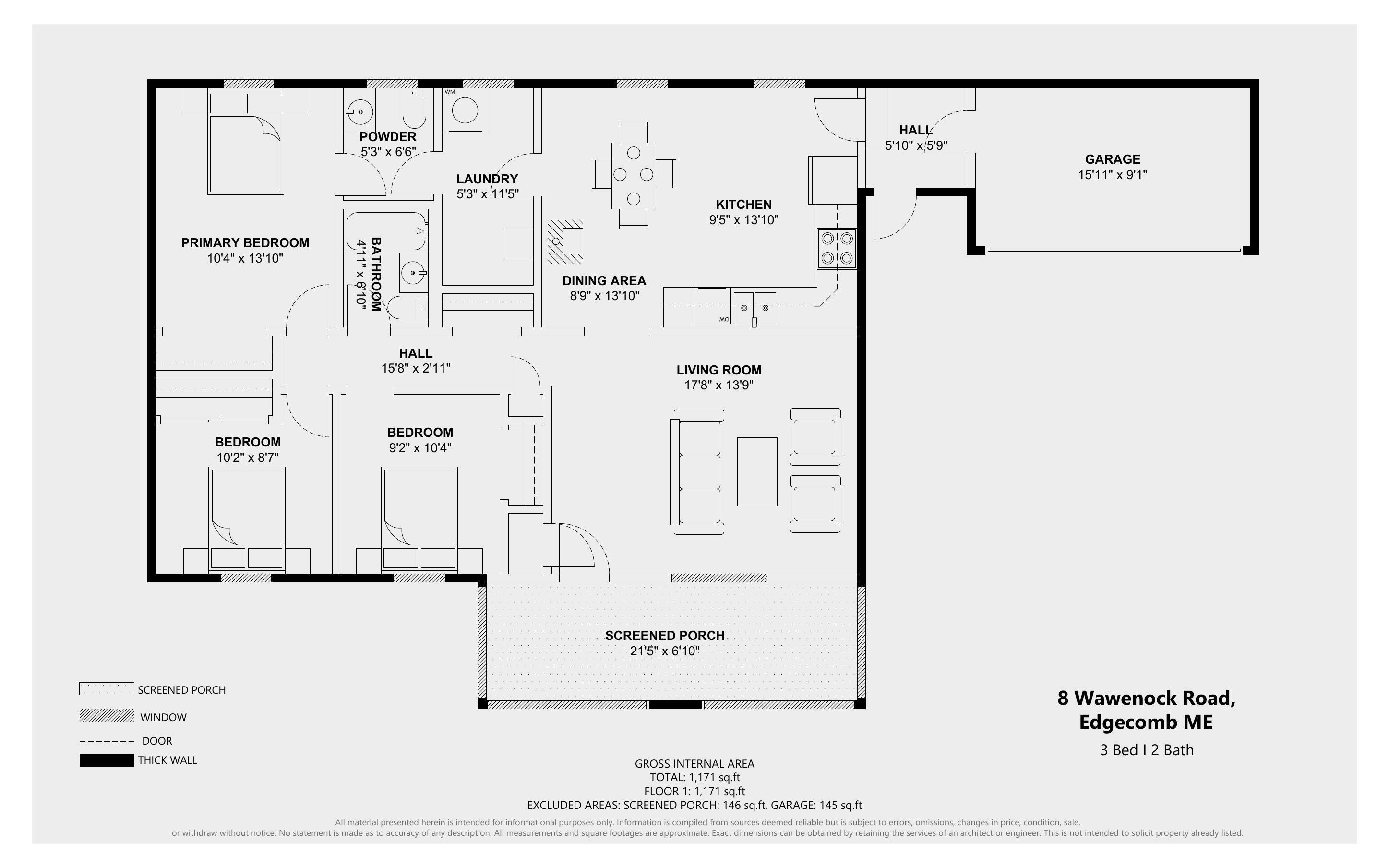 8 Wawenock Road Edgecomb ME 04556