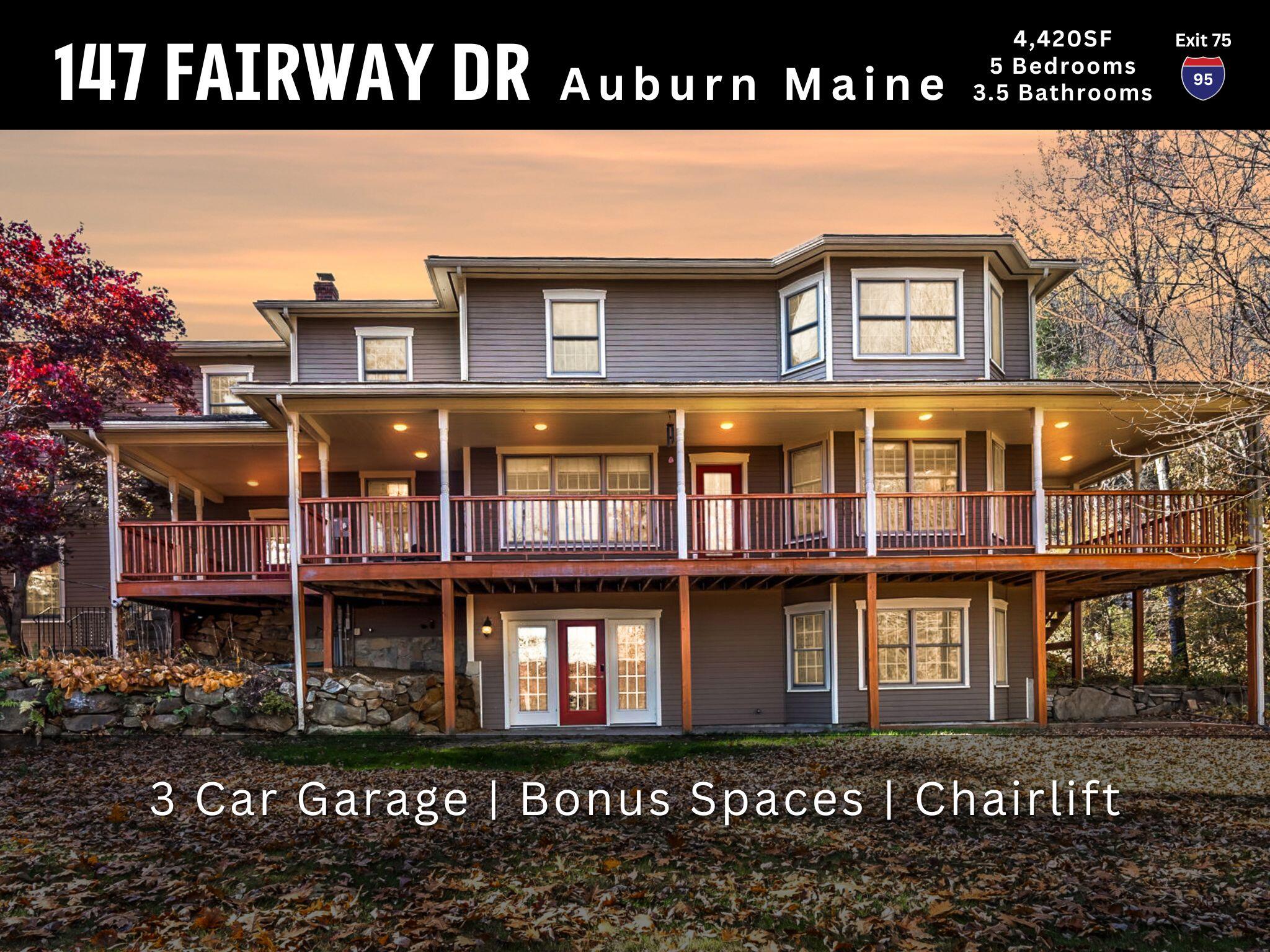 147 Fairway Drive Auburn ME 04210