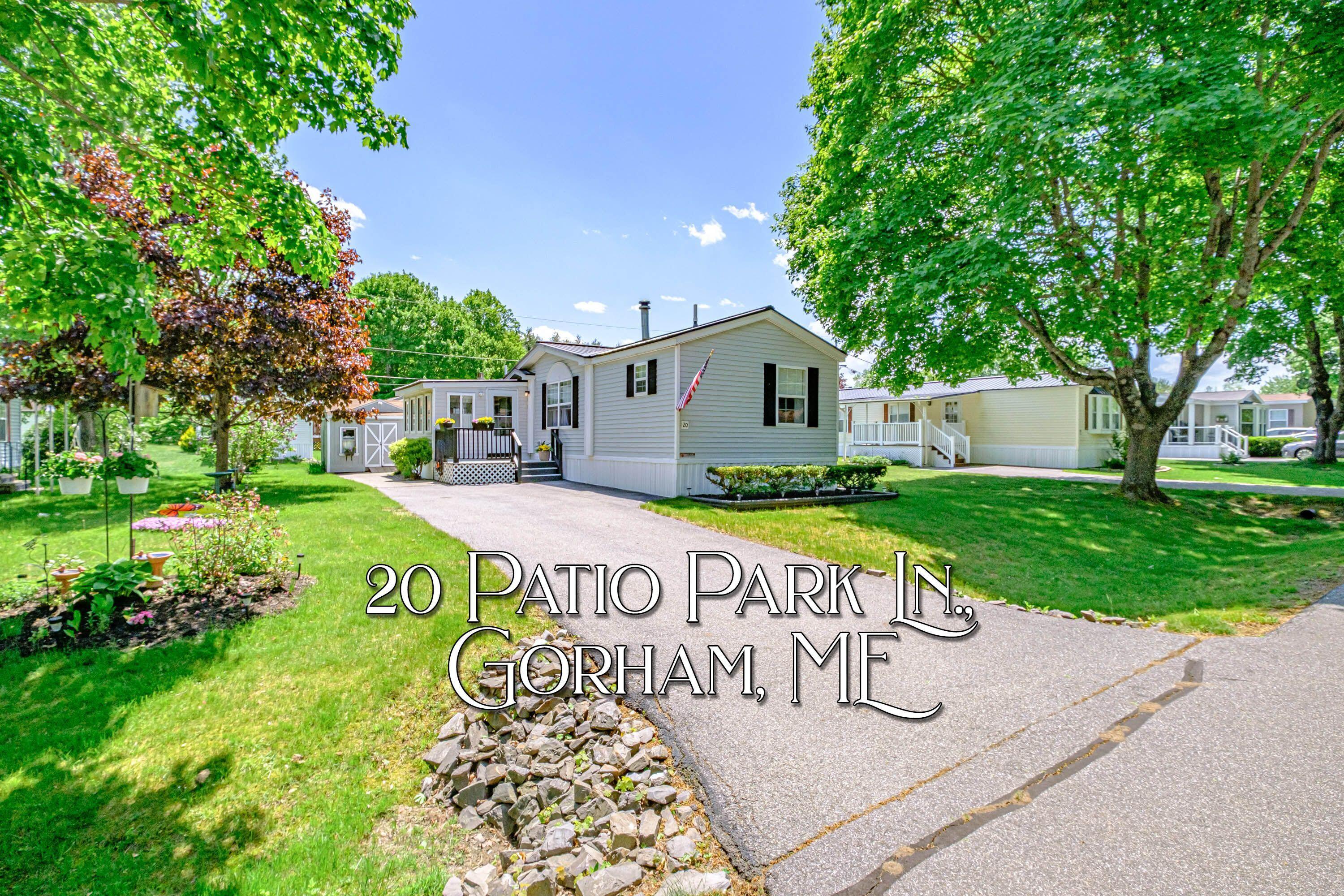 20 Patio Park Lane Gorham ME 04038