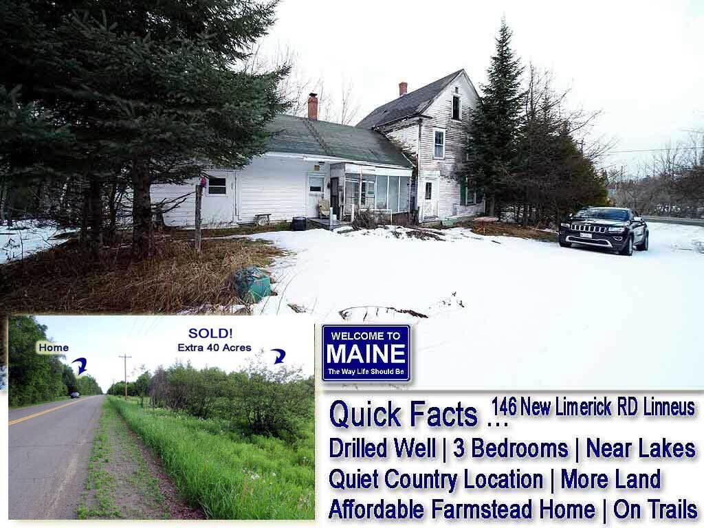 146 New Limerick Road Linneus, ME