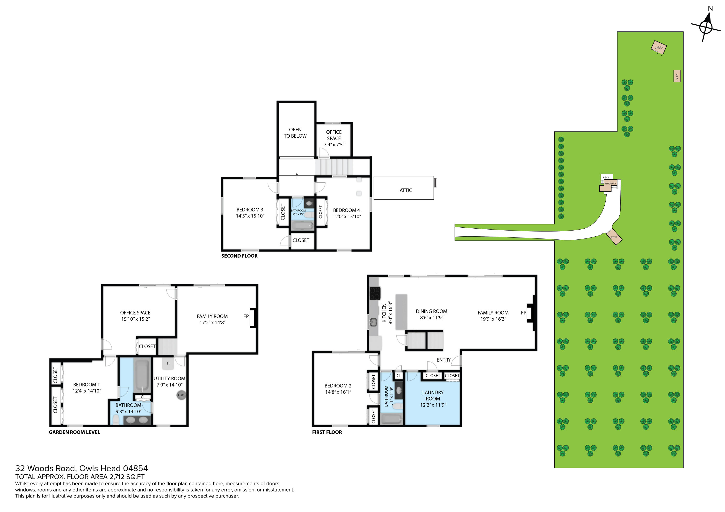 32 Woods Road Owls Head ME 04854