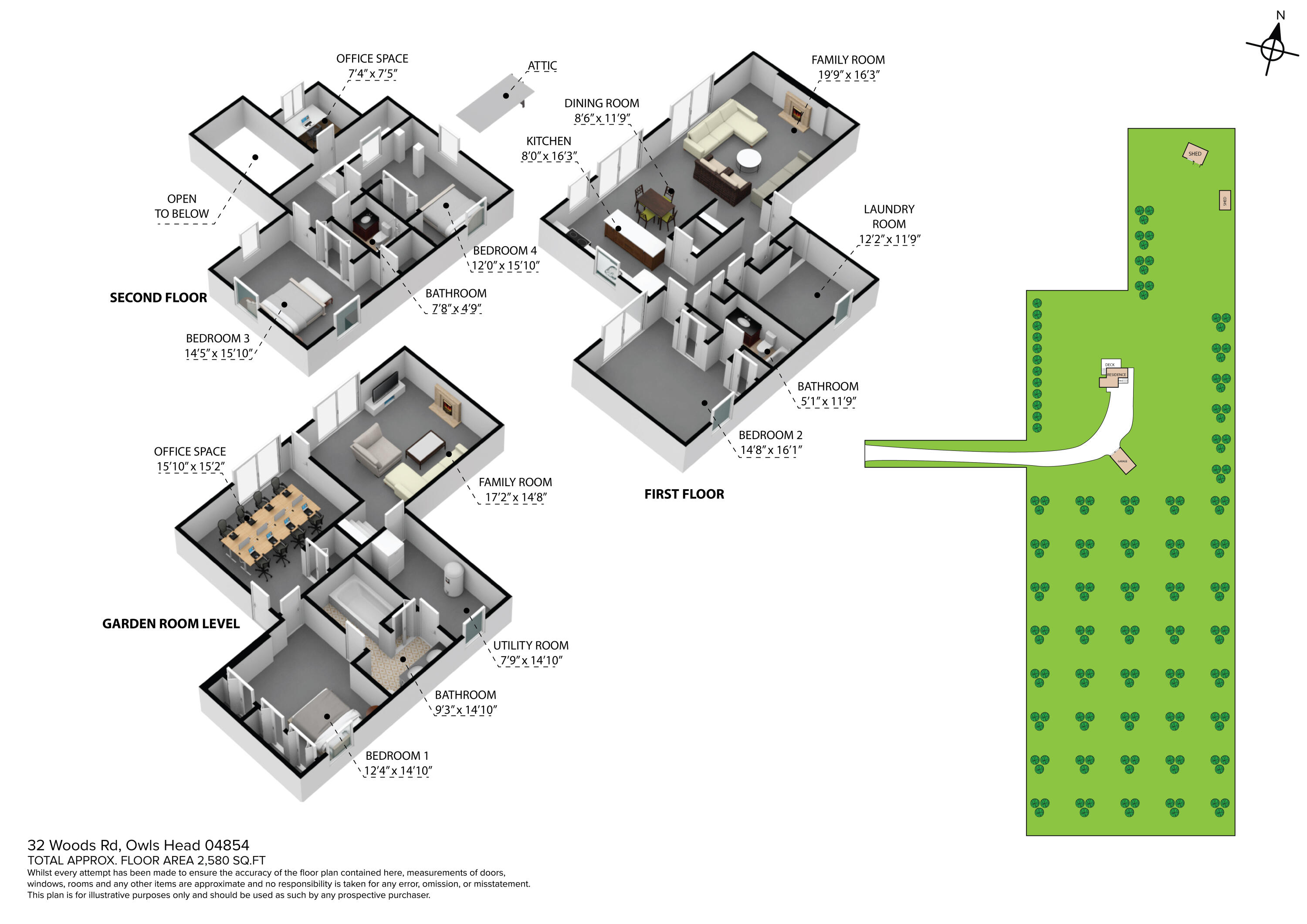 32 Woods Road Owls Head ME 04854