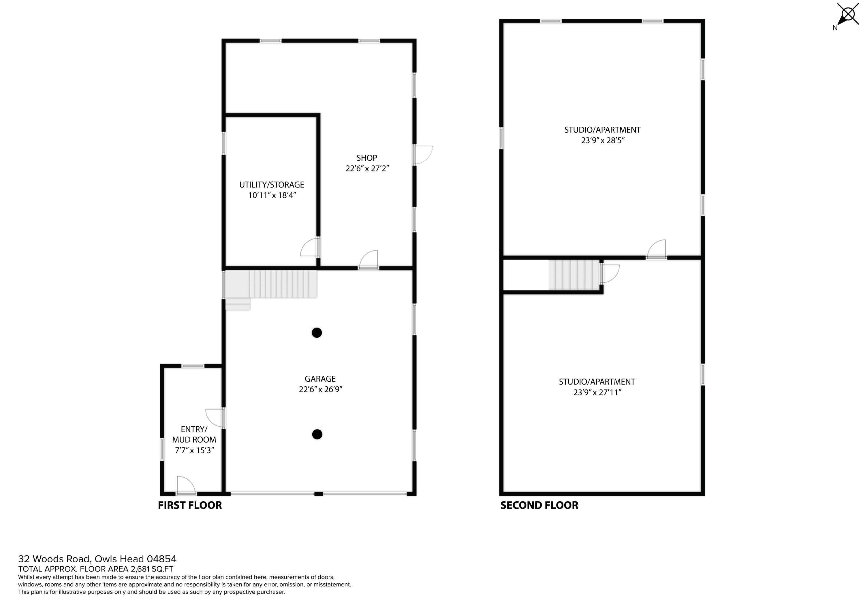 32 Woods Road Owls Head ME 04854