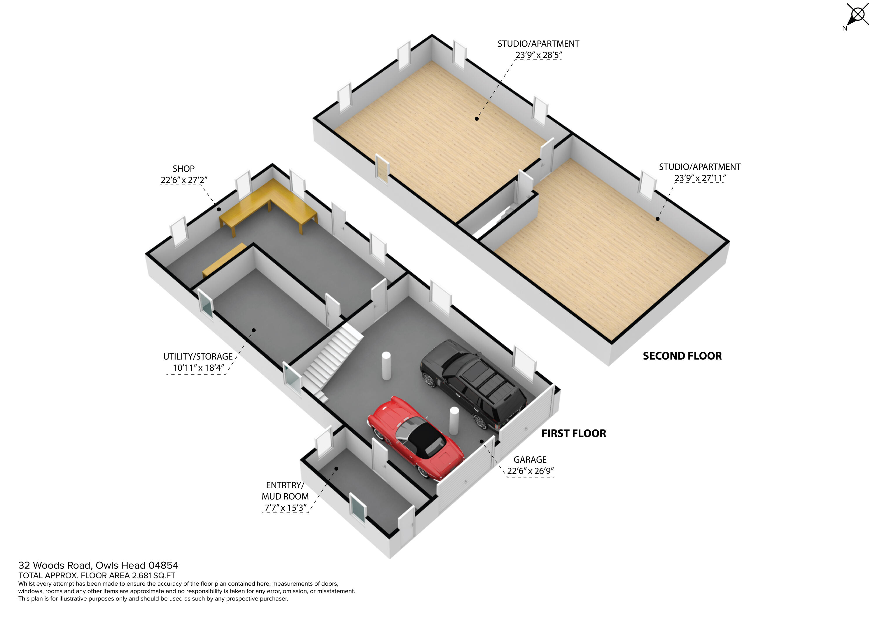 32 Woods Road Owls Head ME 04854