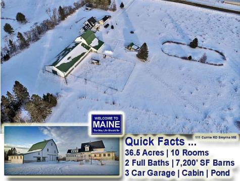 111 Currie Road Smyrna ME 04780