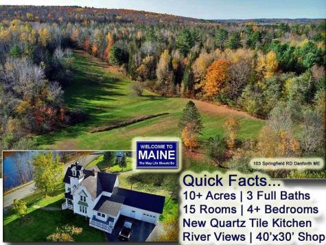103 Springfield Road Danforth ME 04424