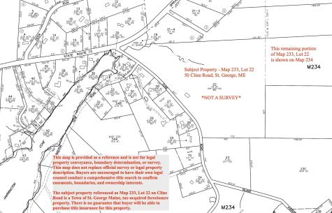 50 Cline Road Saint George ME 04859