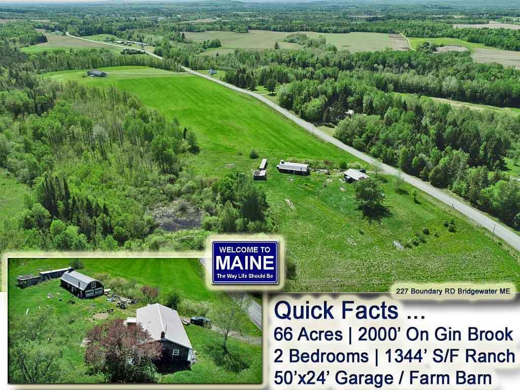 227 Boundary Line Road Bridgewater ME 04735