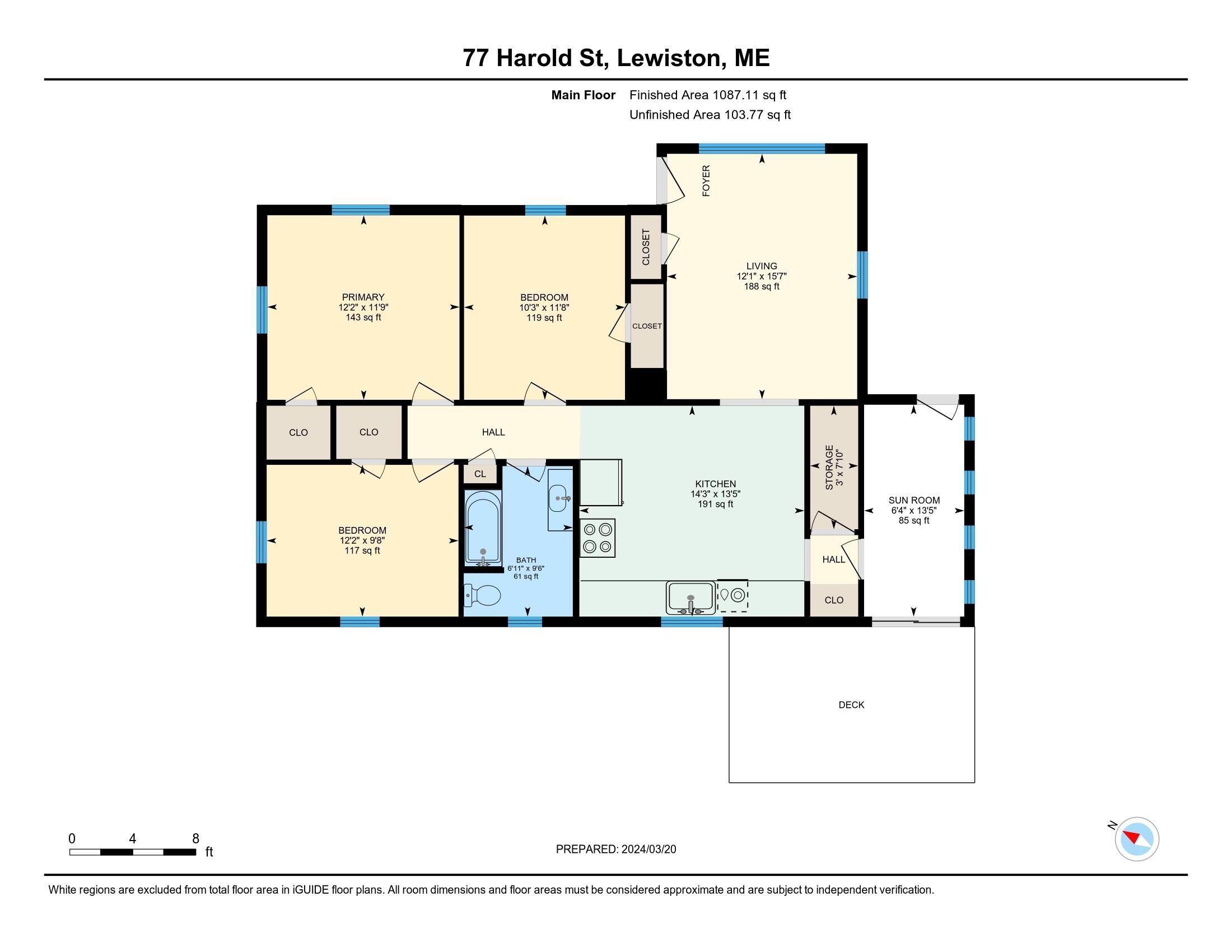 77 Harold Street Lewiston ME 04240