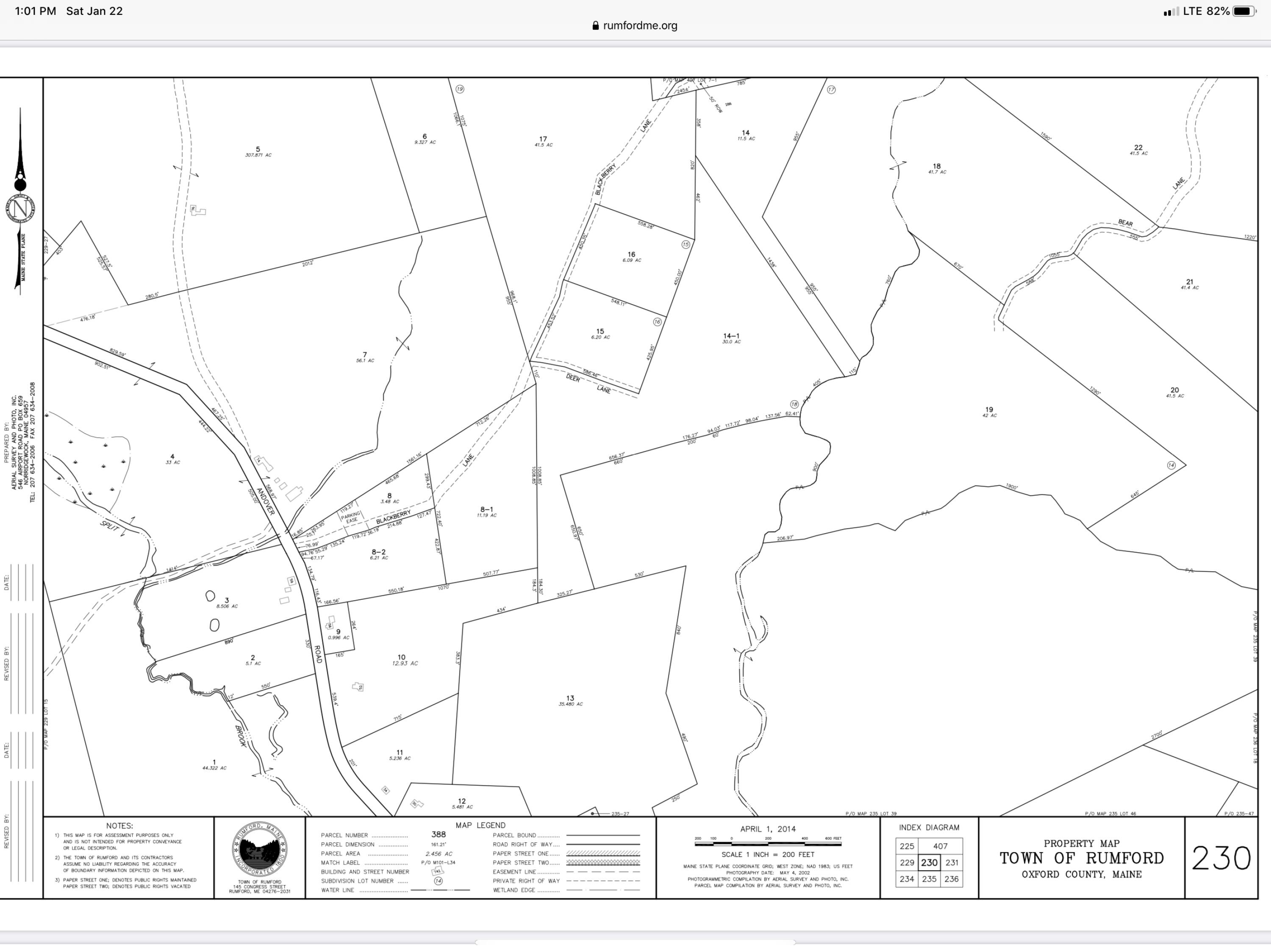 017-001 Blackberry Lane Rumford ME 04276