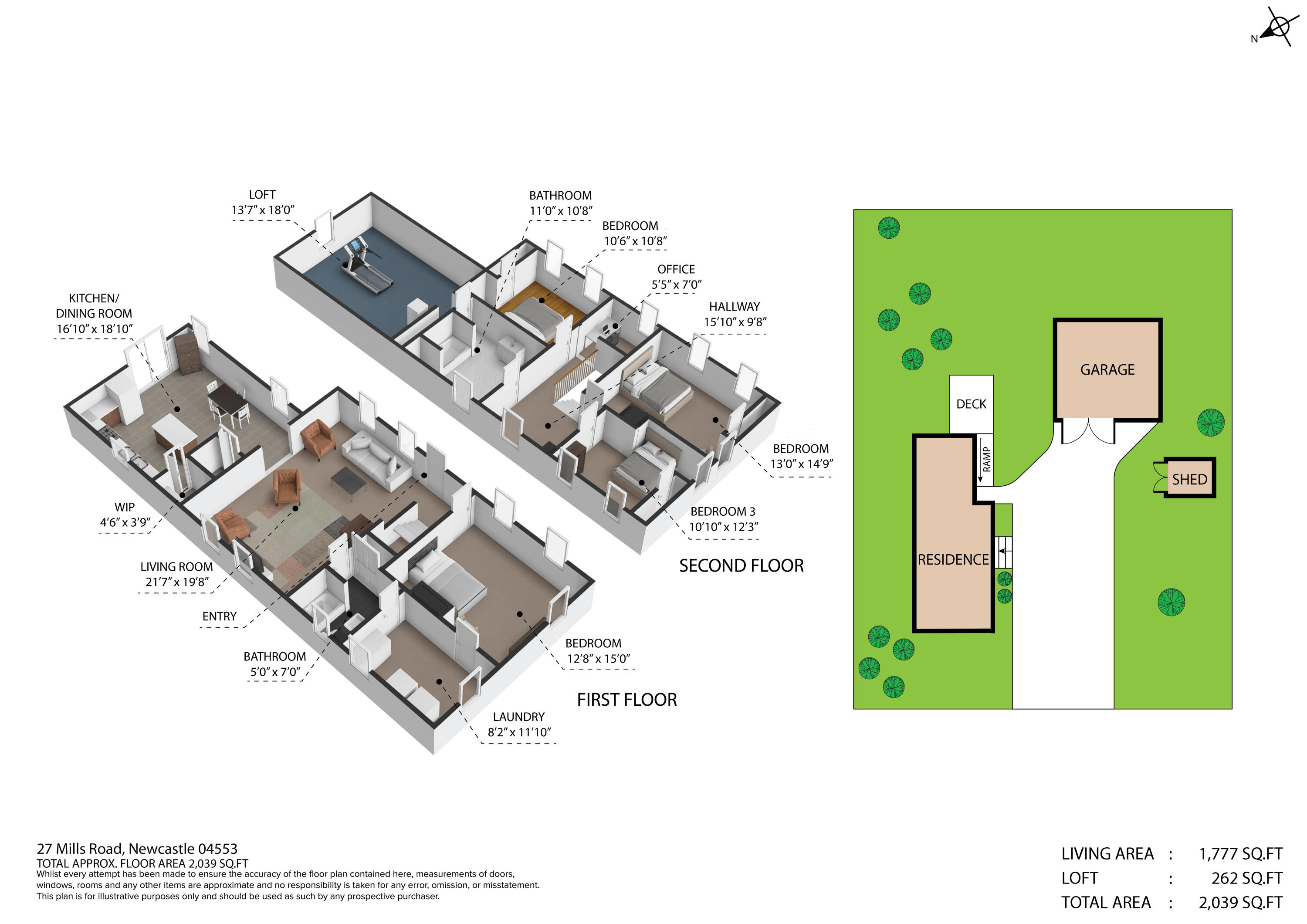 27 Mills Road Newcastle ME 04553