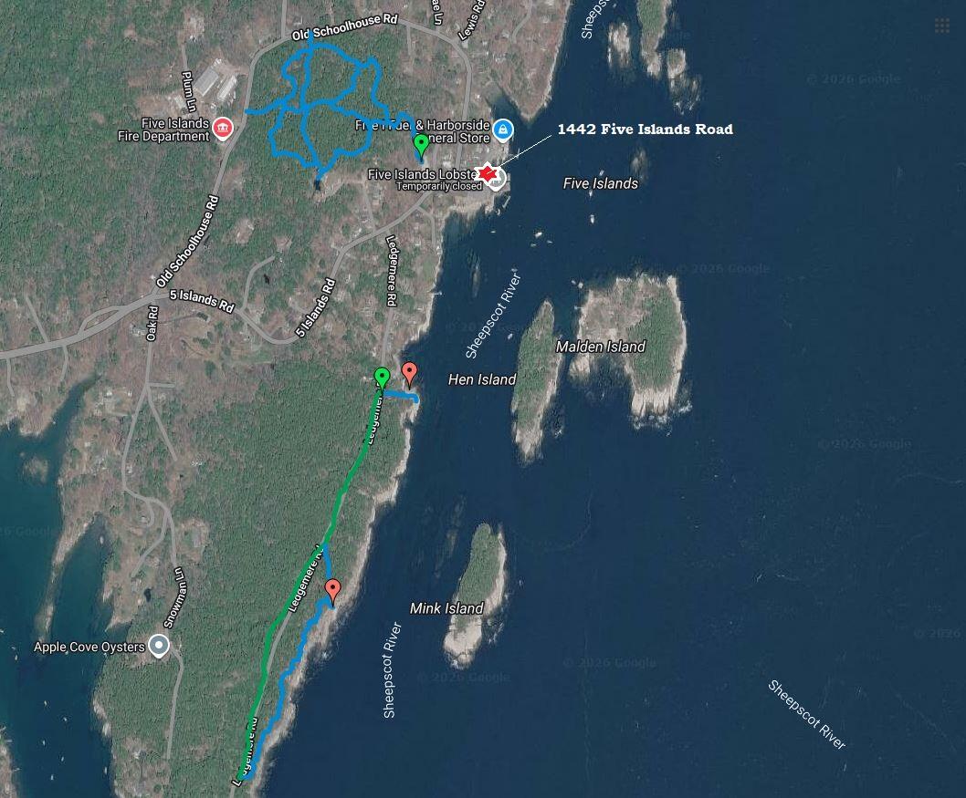 1442 Five Islands Road Georgetown ME 04548