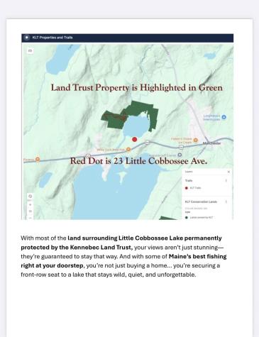 23 Little Cobbossee Avenue Winthrop ME 04364