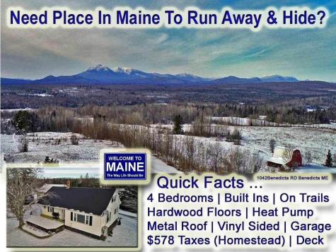 1042 Benedicta Road Benedicta Twp ME 04733