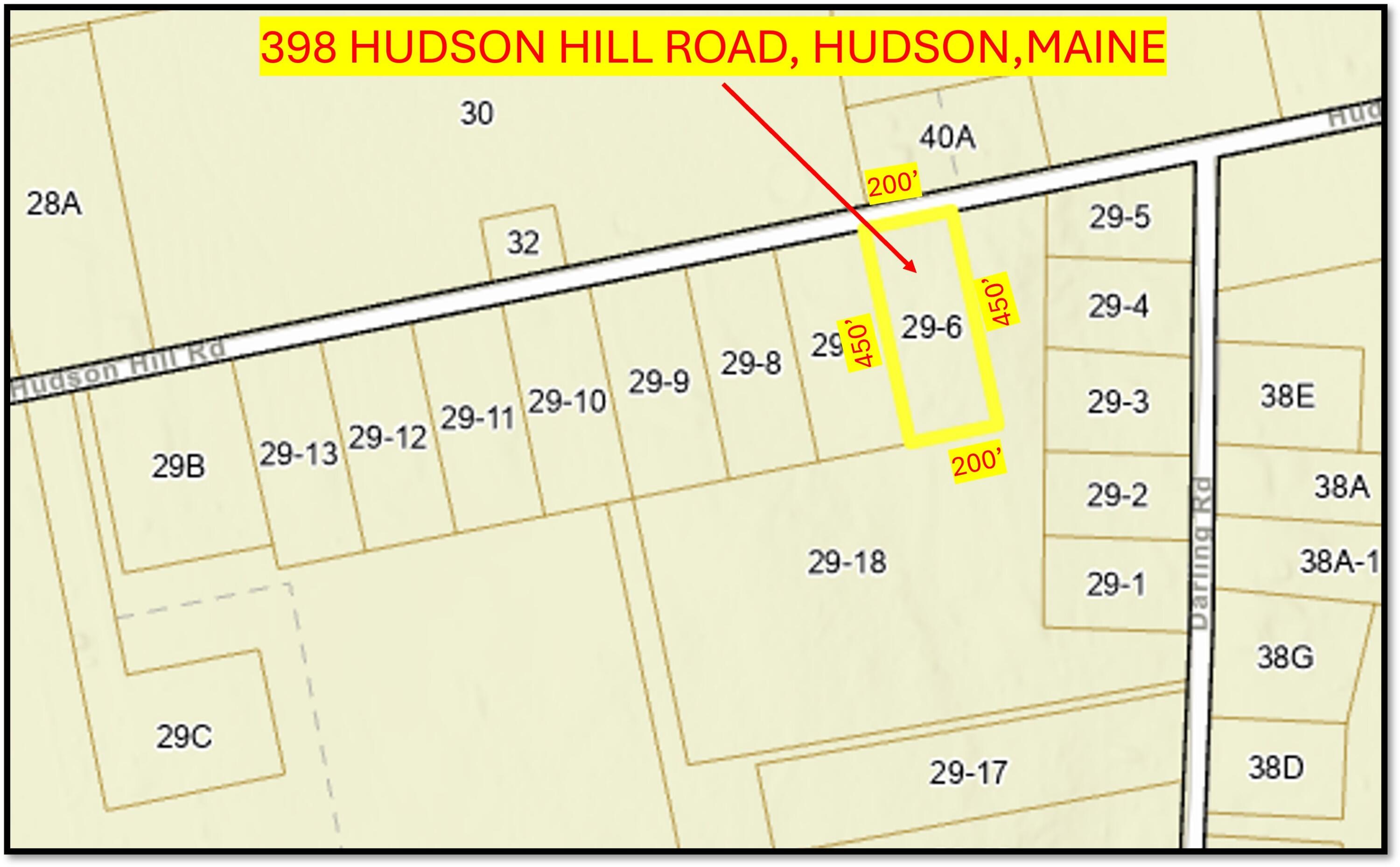 398 Hudson Hill Road Hudson ME 04449