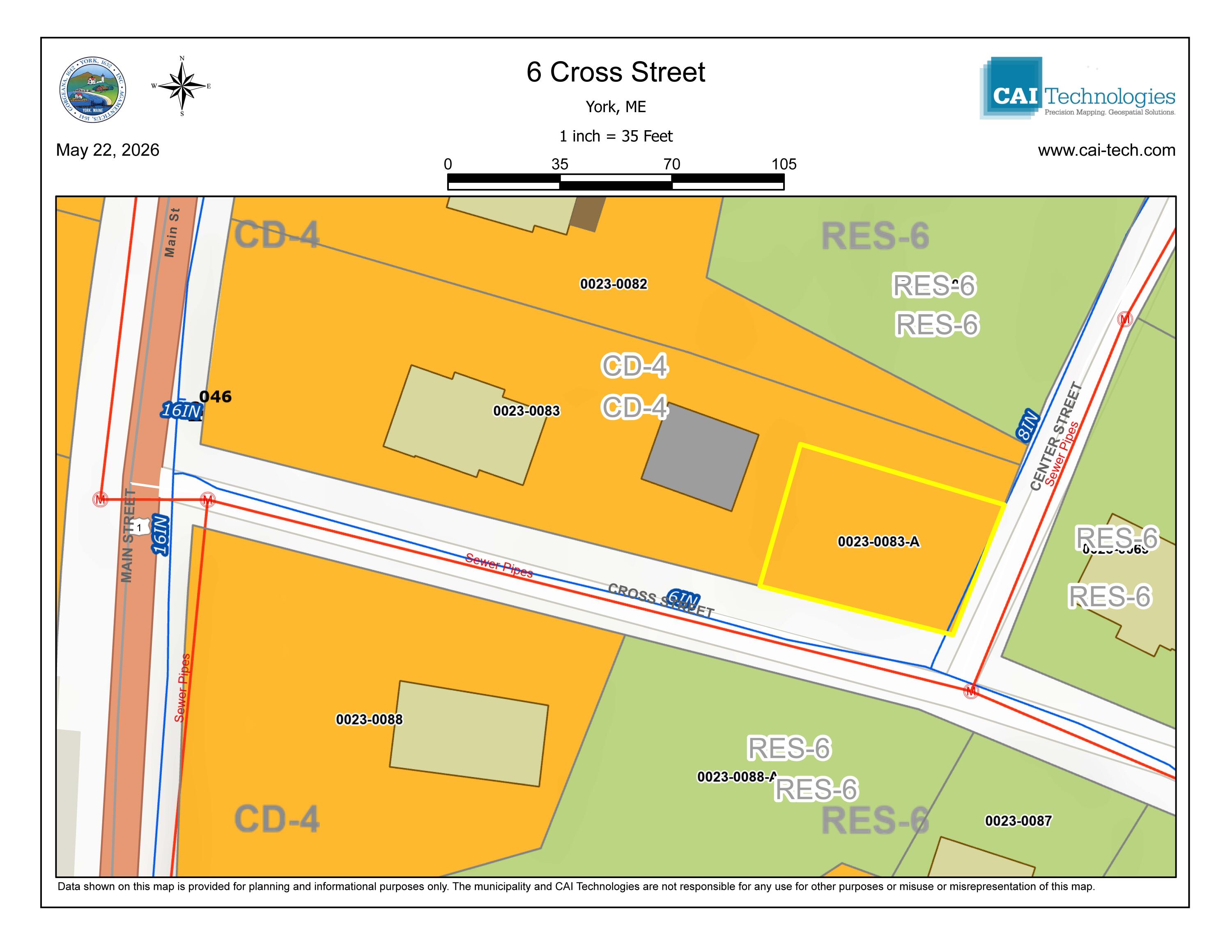 6 Cross Street York ME 03909
