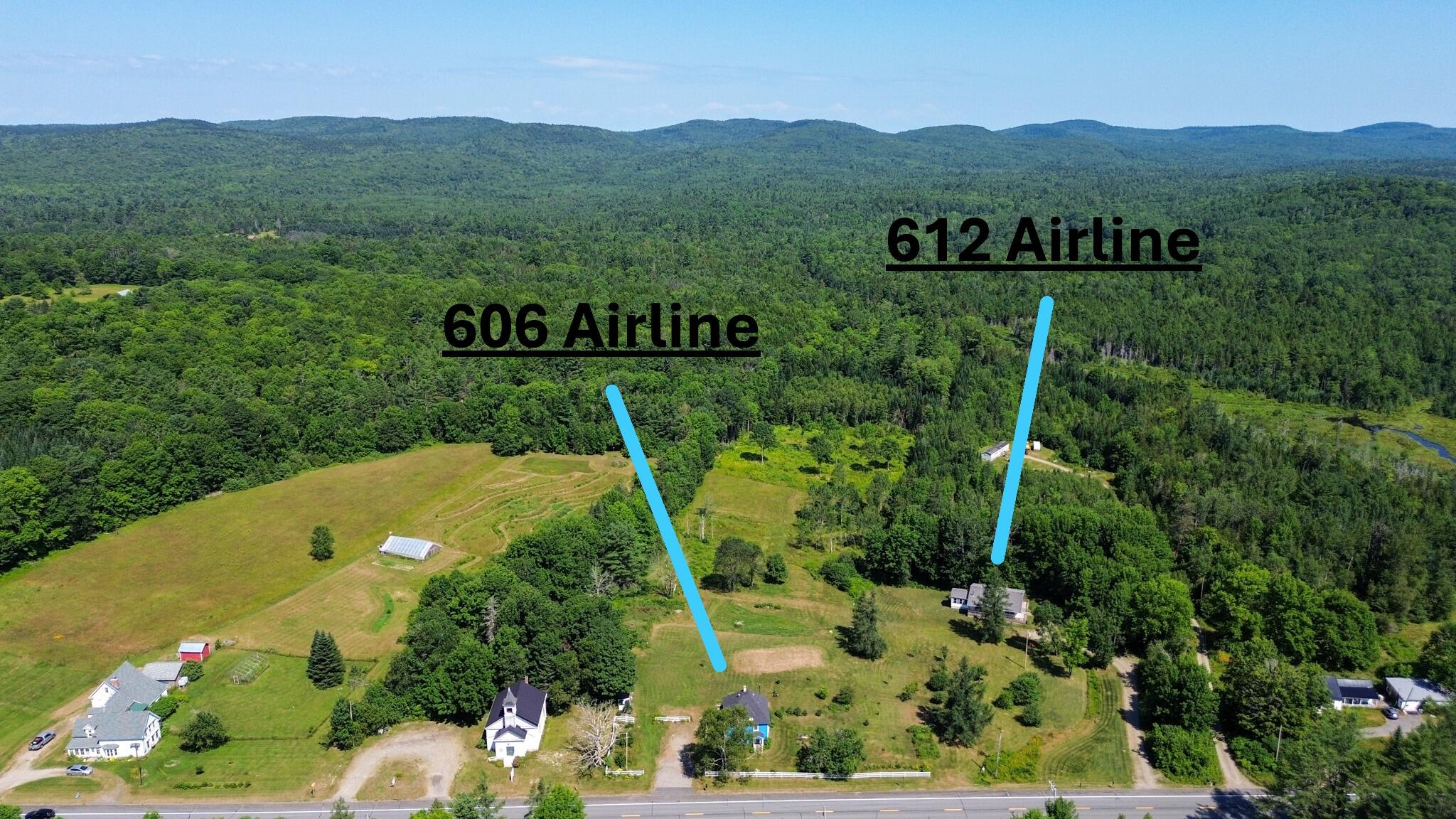 606 & 612 Airline Road Amherst ME 04605