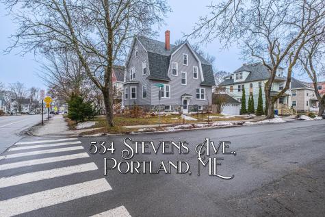 534 Stevens Avenue Portland ME 04103