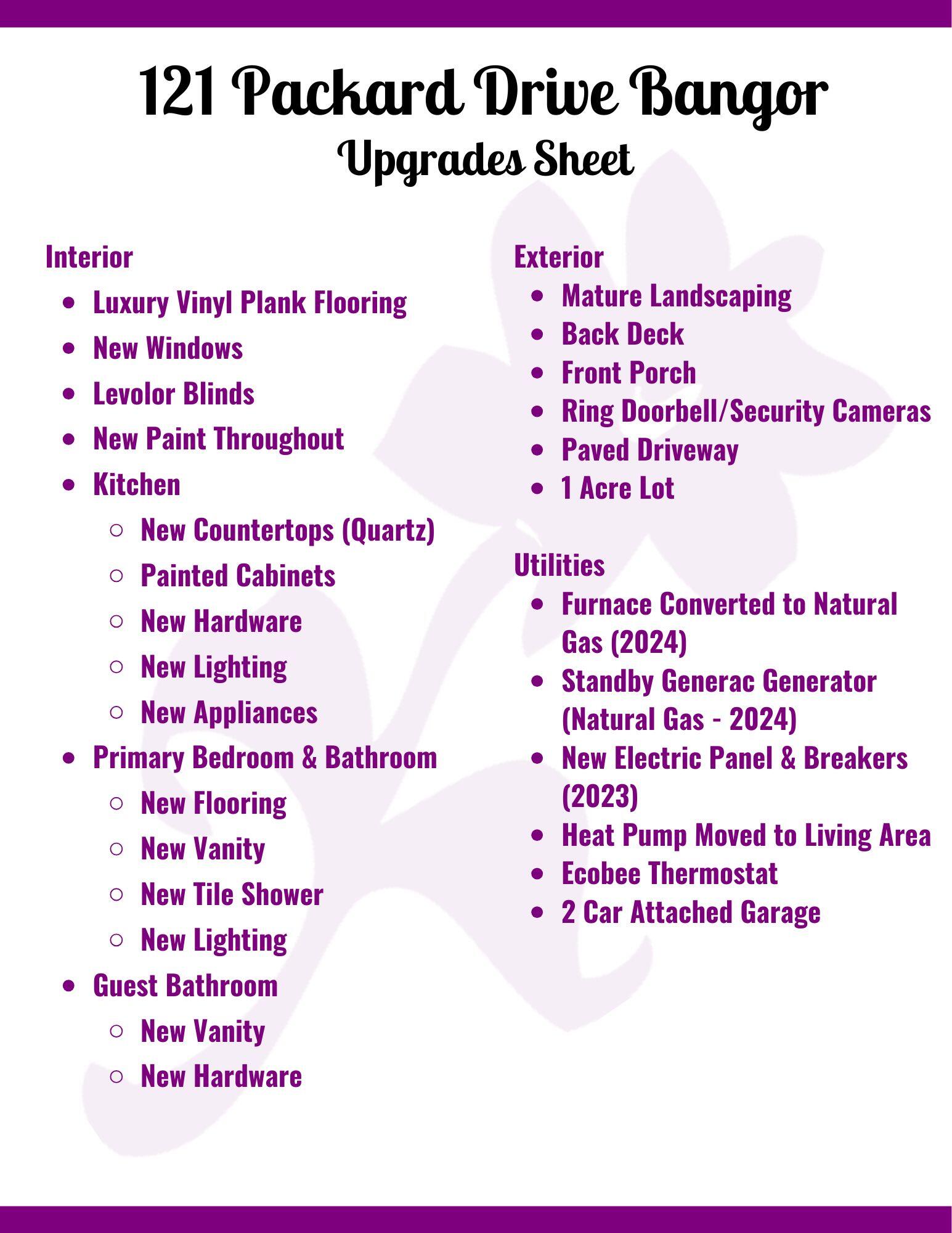 121 Packard Drive Bangor ME 04401