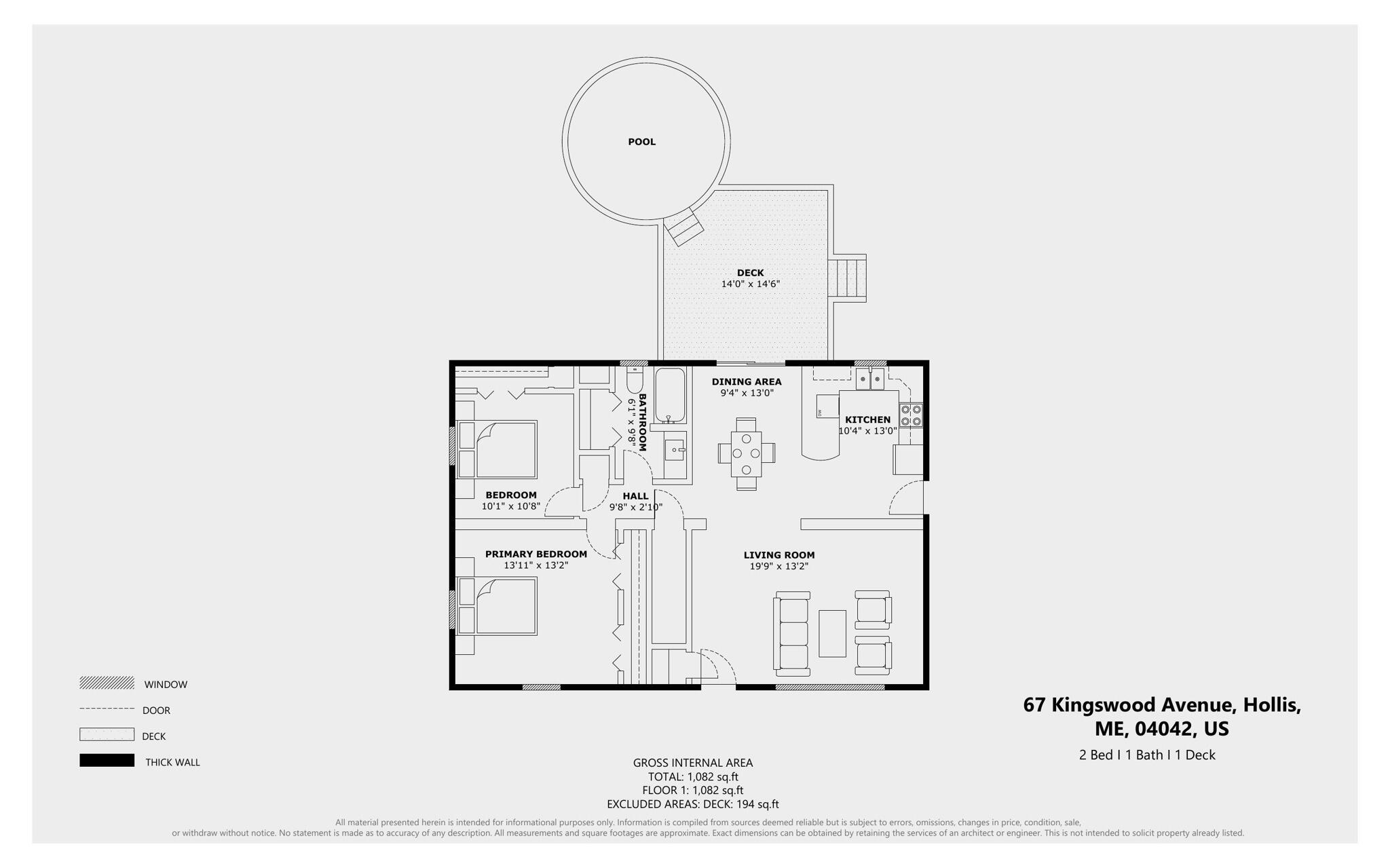 67 Kingswood Avenue Hollis ME 04042