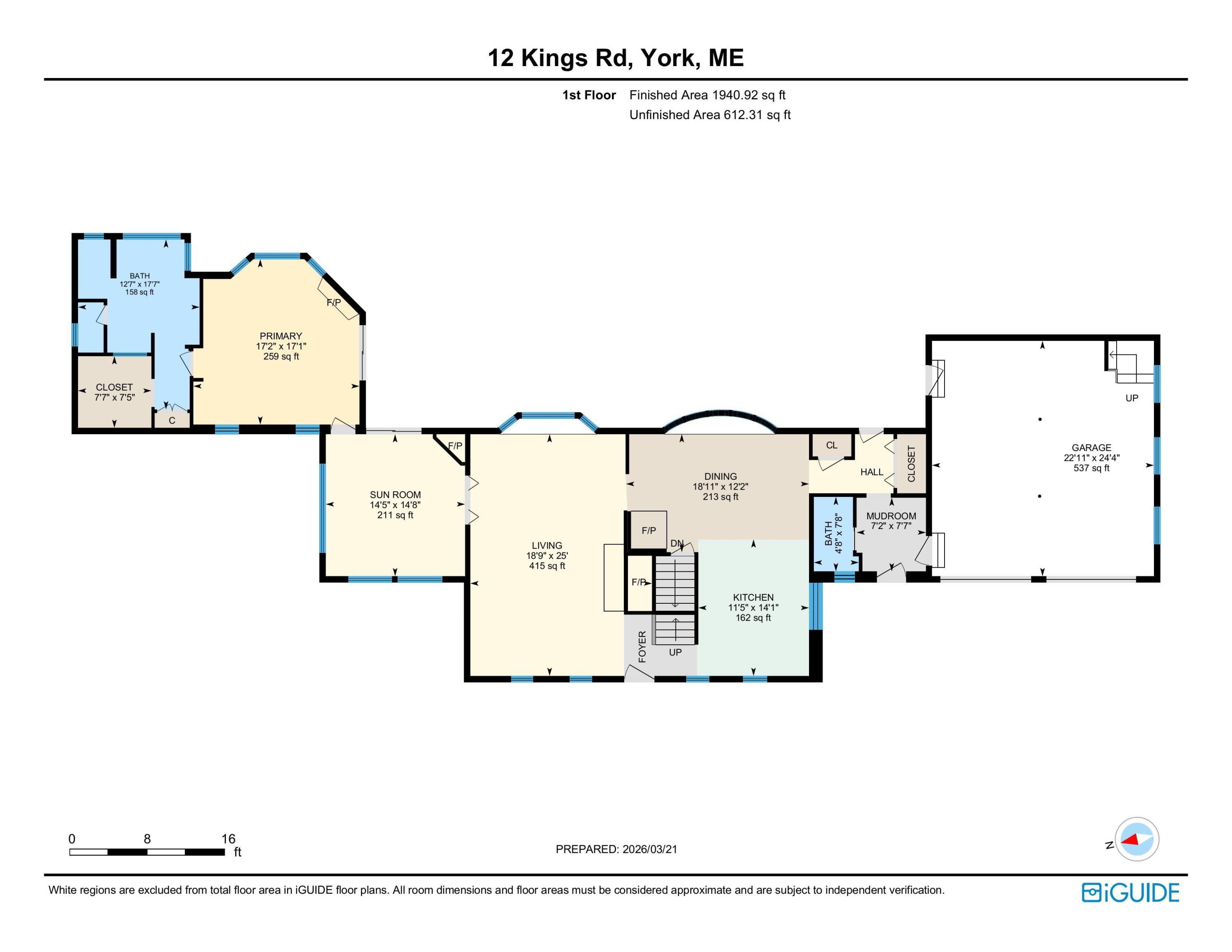 12 Kings Road York ME 03909