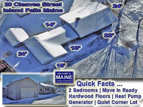 20 Cleaves Street Crystal ME 04747