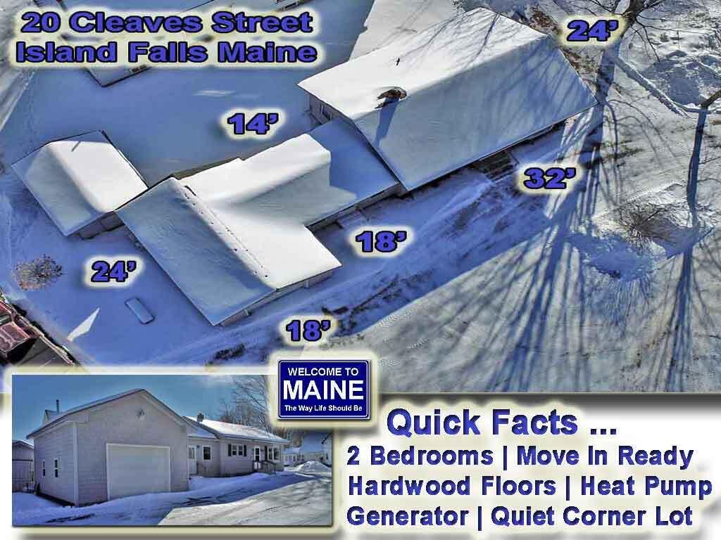 20 Cleaves Street Crystal ME 04747