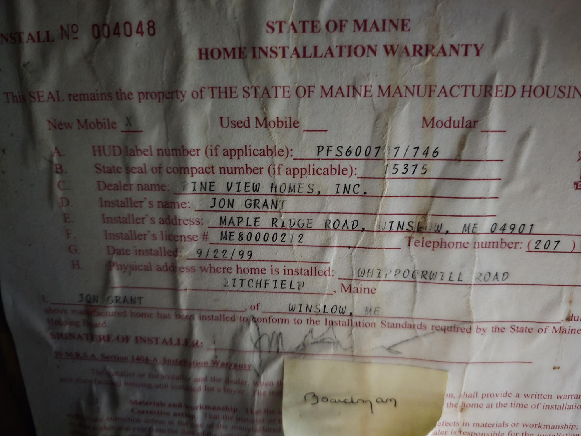 105 Whippoorwill Road Litchfield ME 04350