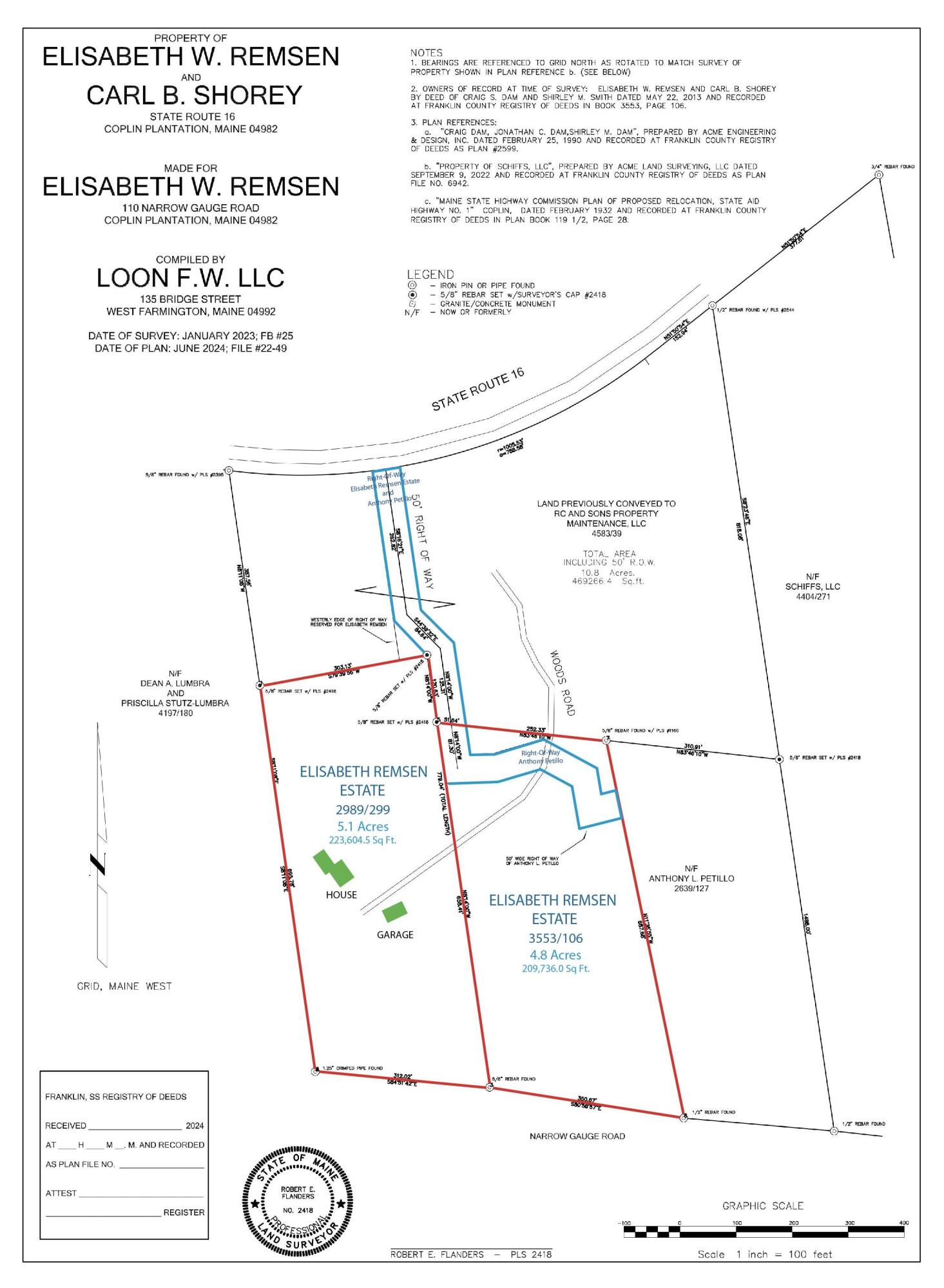 110 Narrow Gauge Road Coplin Plt ME 04982