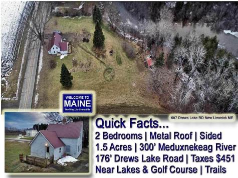 687 Drews Lake Road New Limerick ME 04761