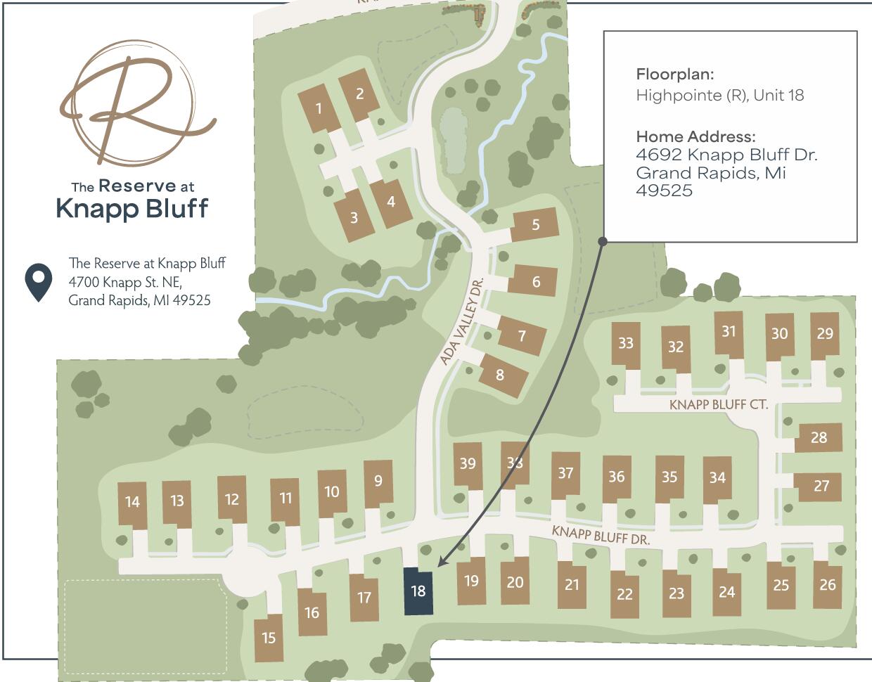 4692 Knapp Bluff Drive NE Grand Rapids MI 49525