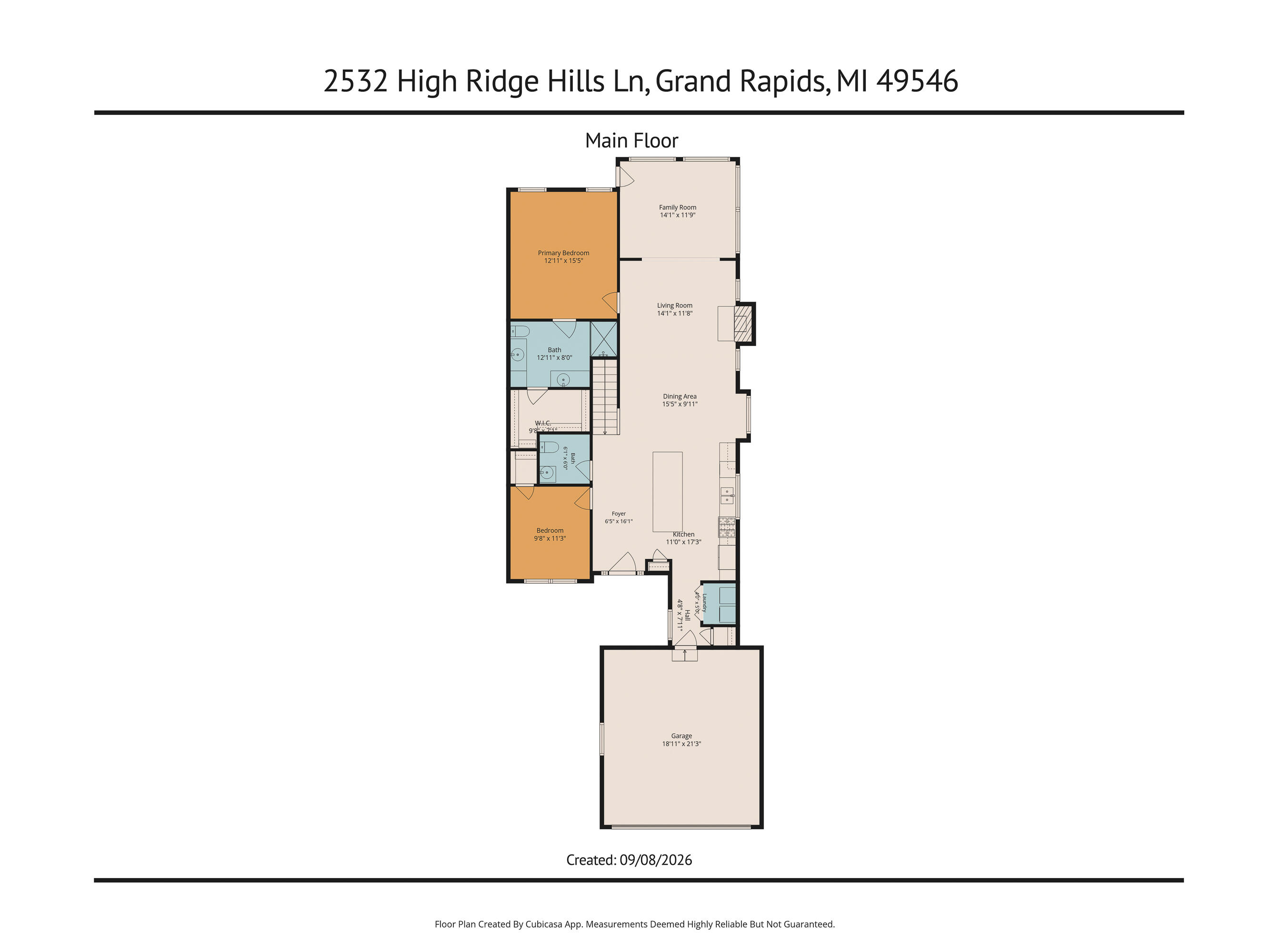 2532 Highridge Hills Lane SE Grand Rapids MI 49546