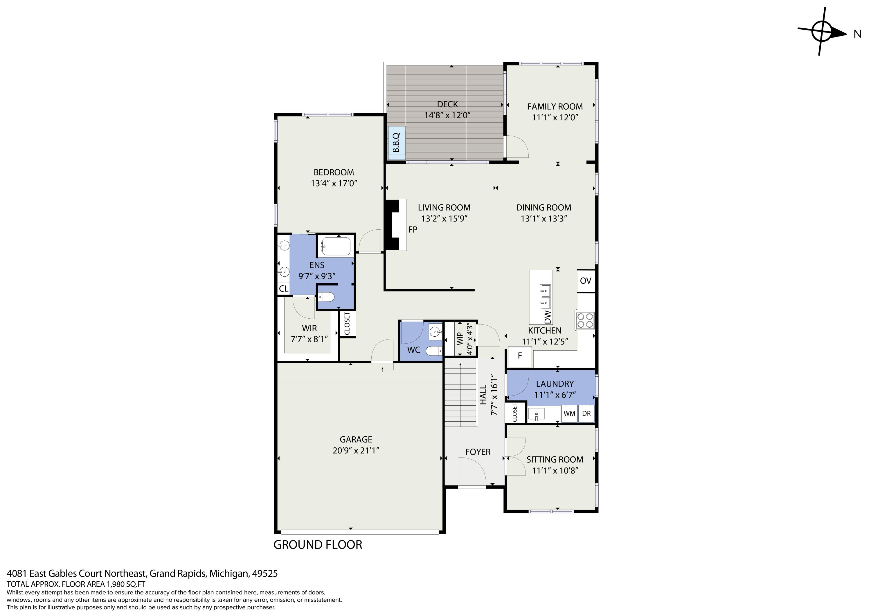 4081 E Gables Court NE Grand Rapids MI 49525