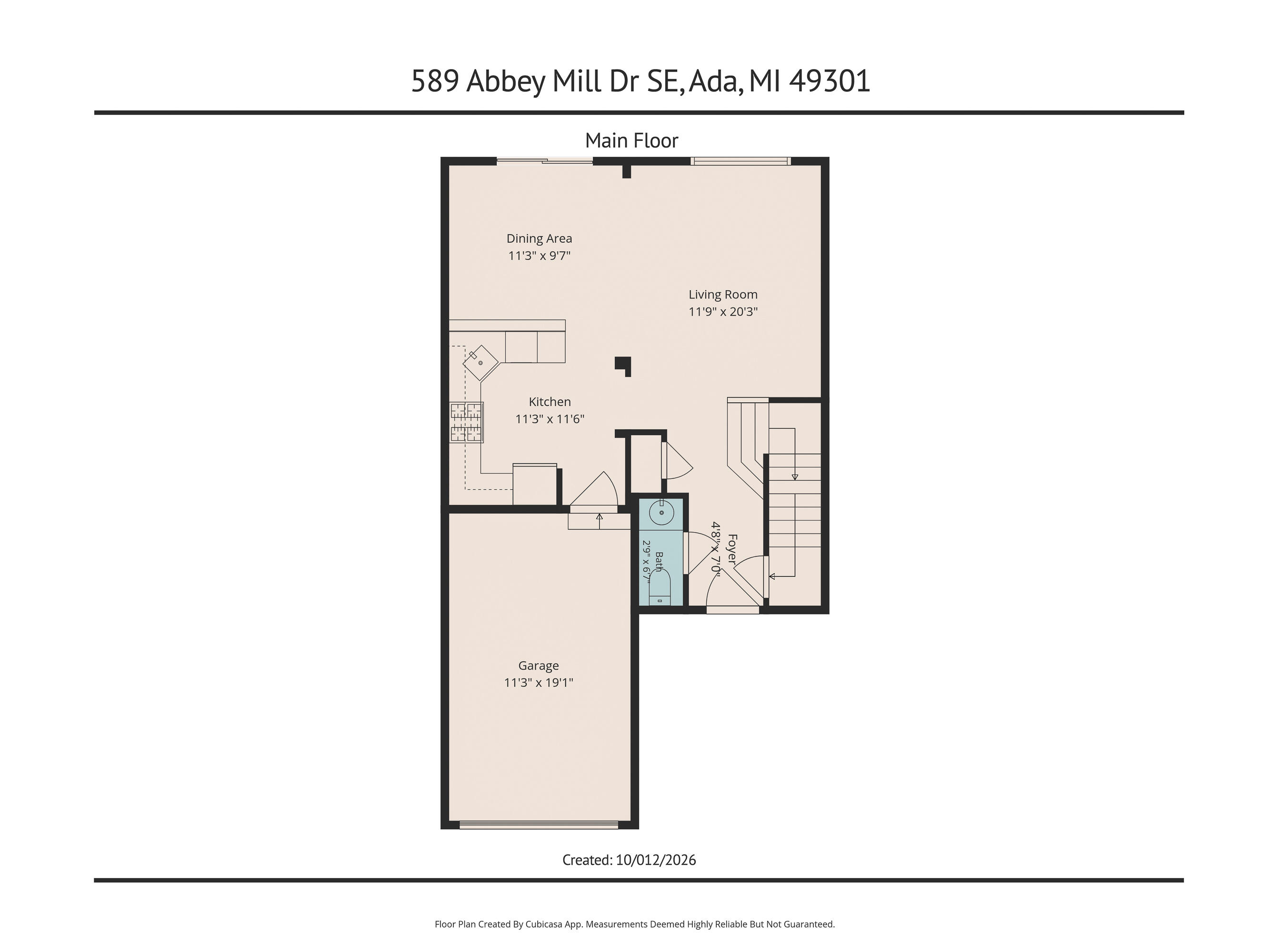 589 Abbey Mill Drive SE Ada MI 49301