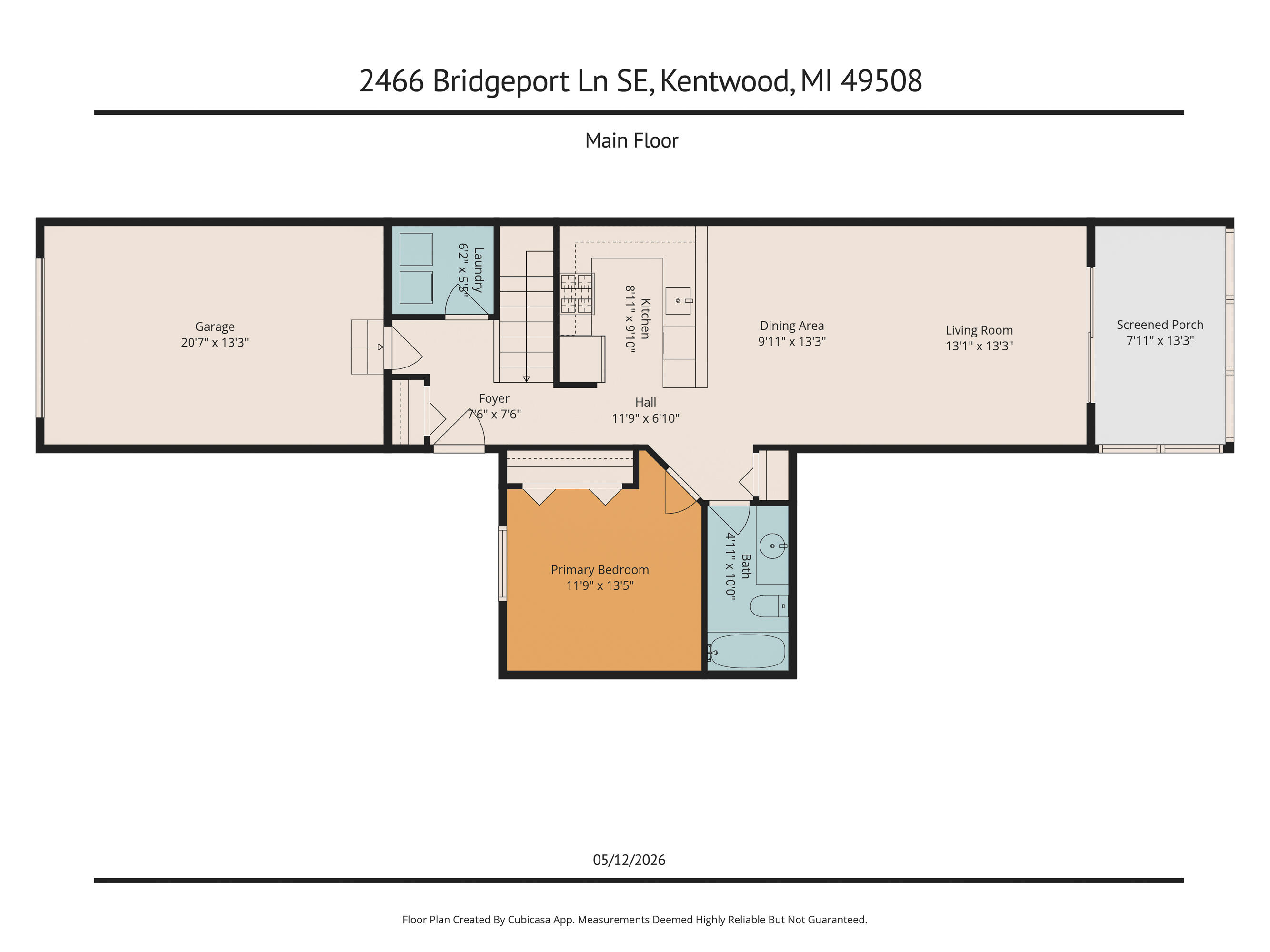 2466 Bridgeport Lane SE Grand Rapids MI 49508