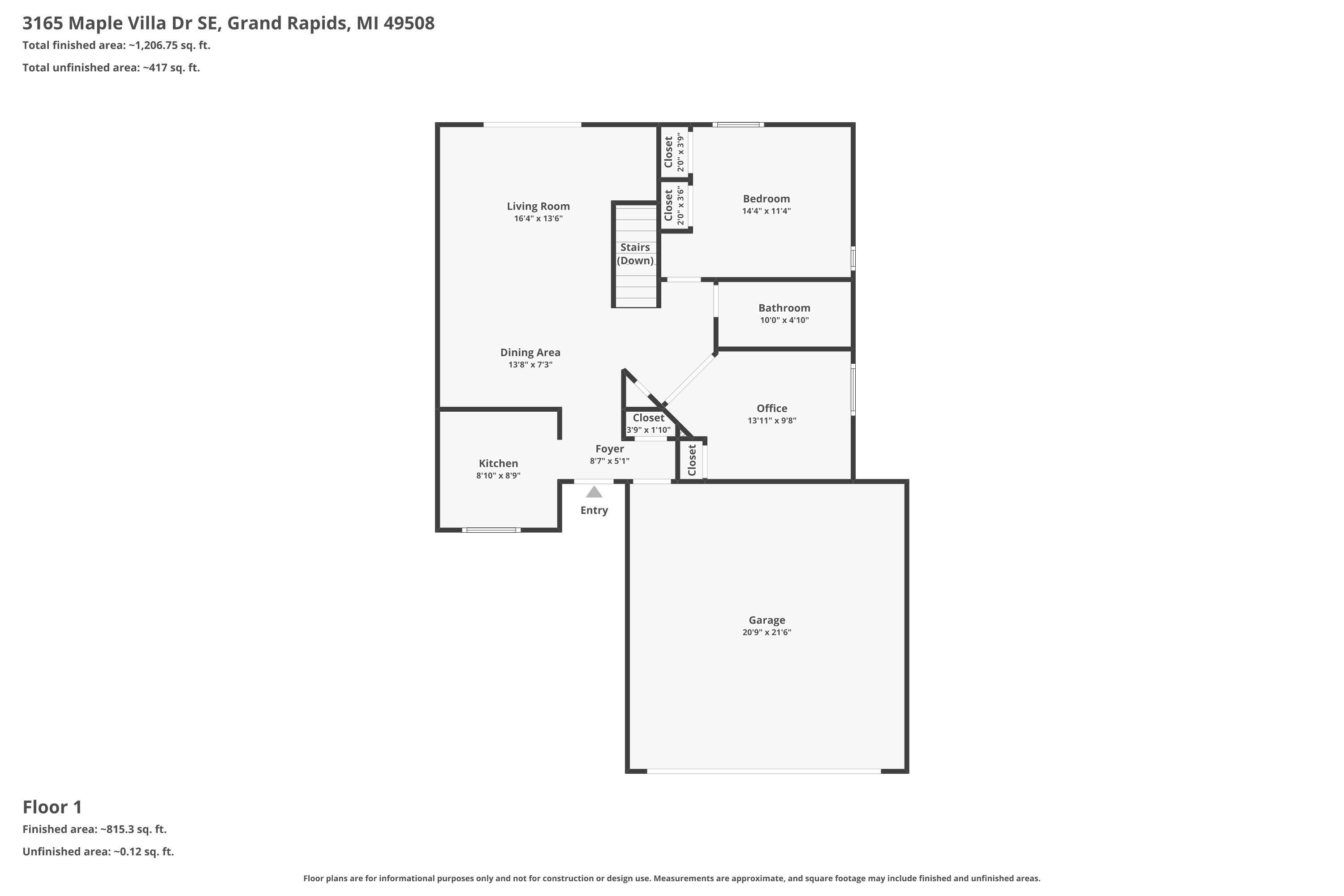 3165 E Maple Villa Drive SE Grand Rapids MI 49508