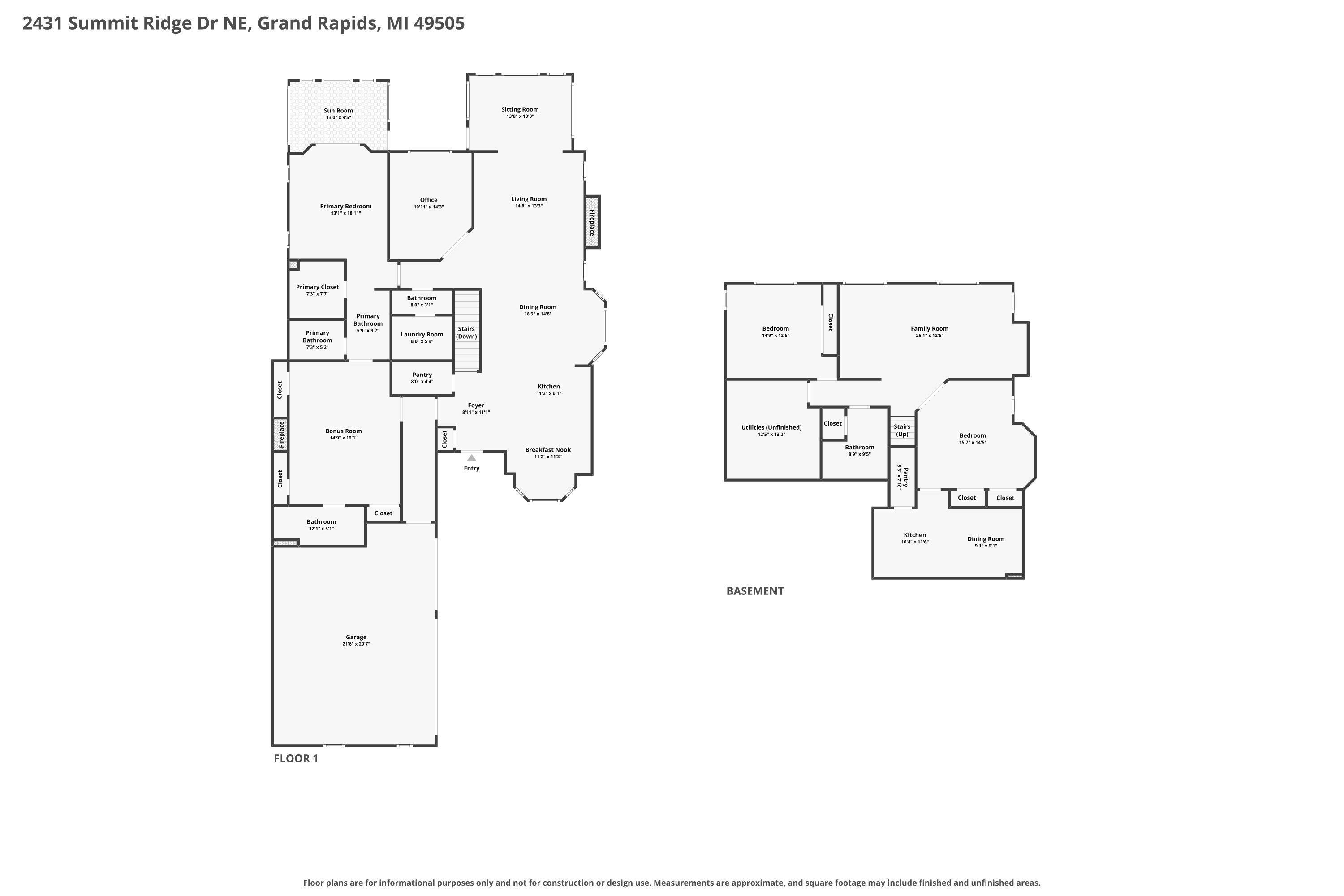 2431 Summit Ridge Drive NE Grand Rapids MI 49505