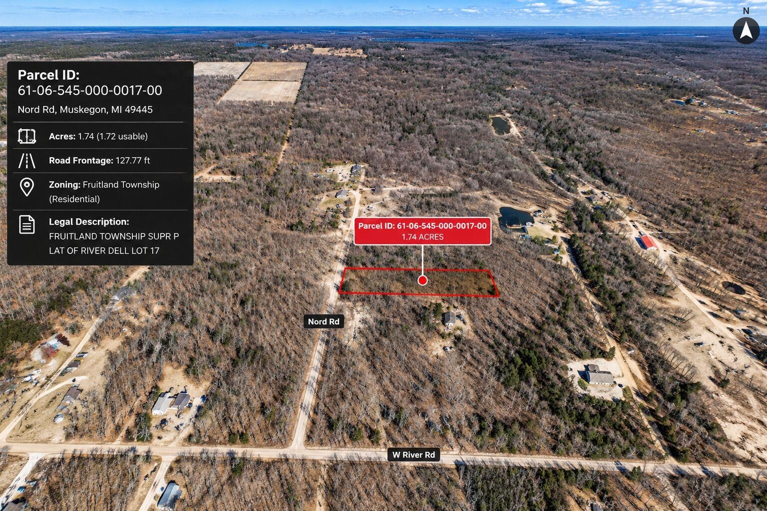 0 Nord Road Muskegon MI 49445