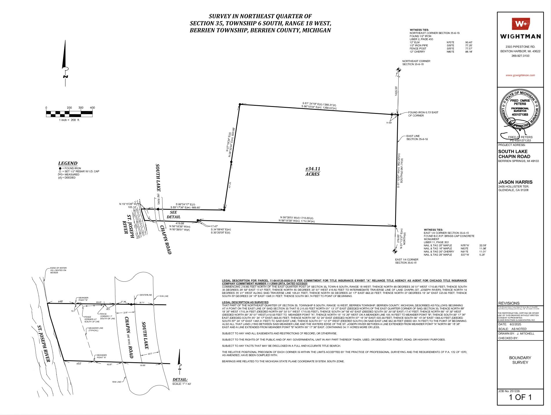 11933 S Lake Chapin Road Berrien Springs MI 49103